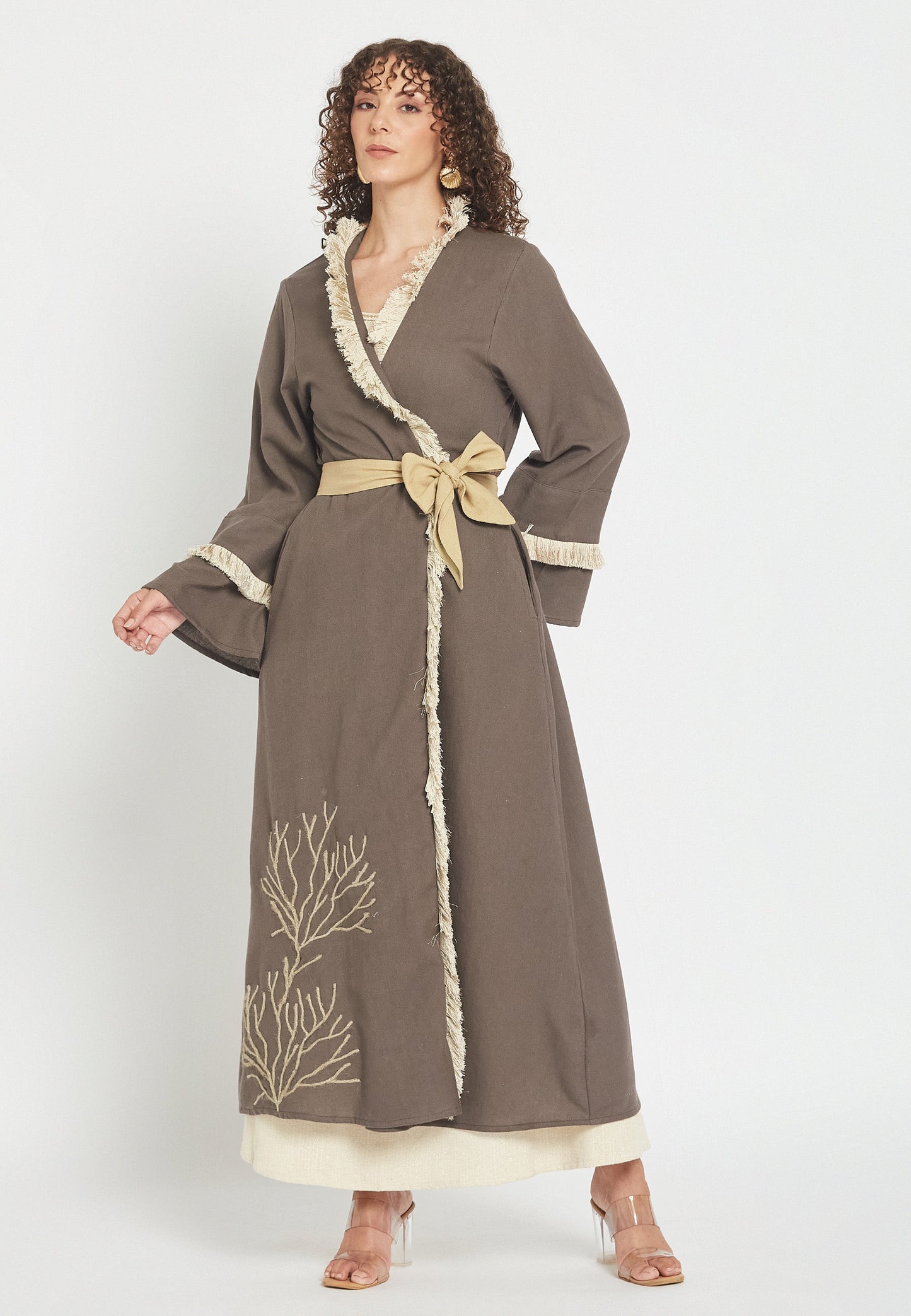 Dust Mocha Kimono