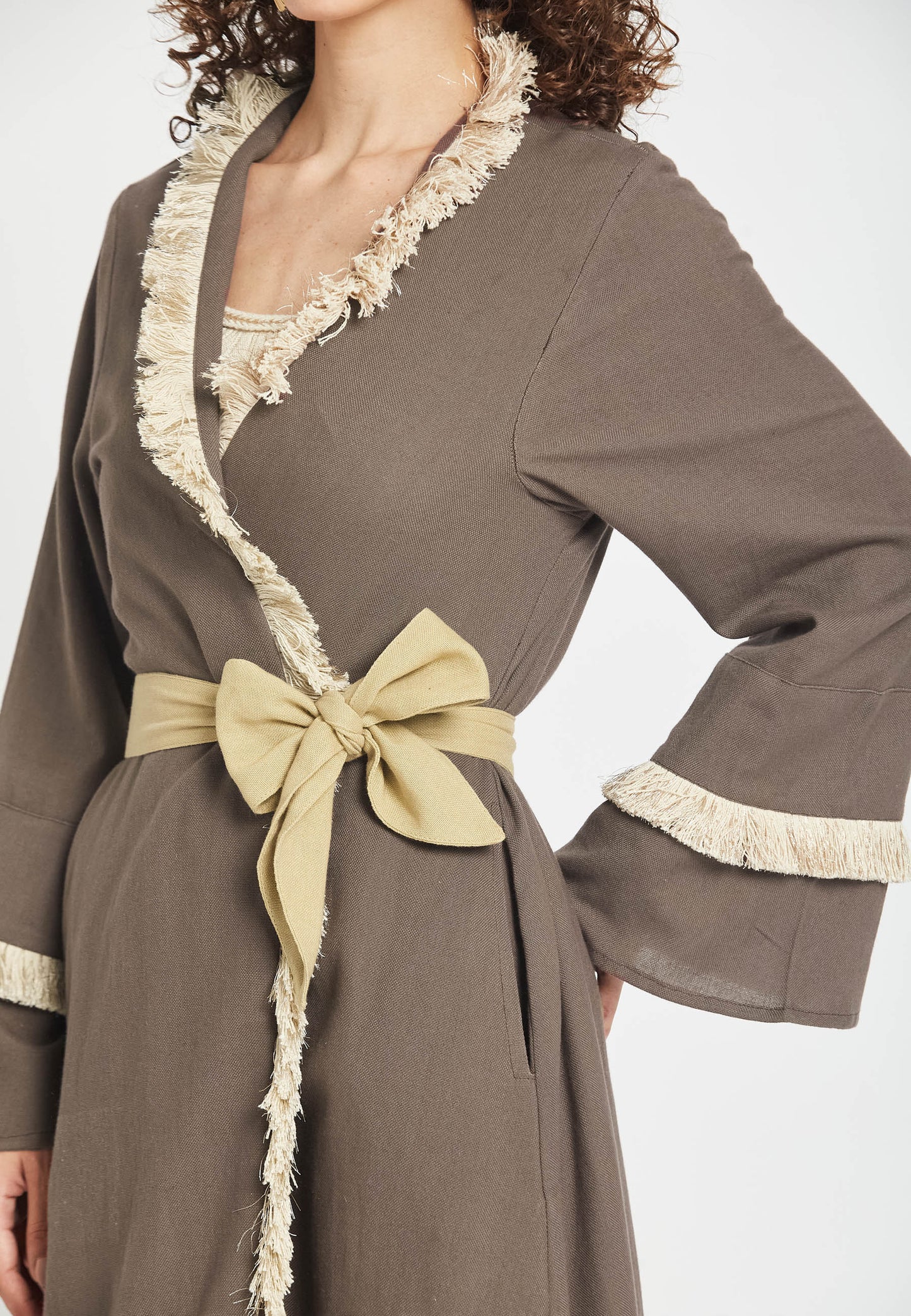 Dust Mocha Kimono