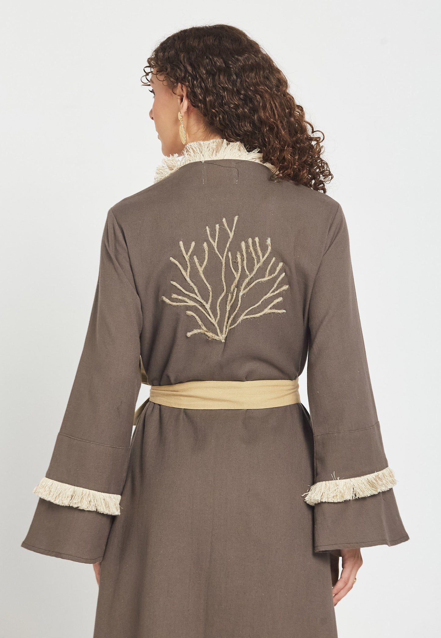 Dust Mocha Kimono