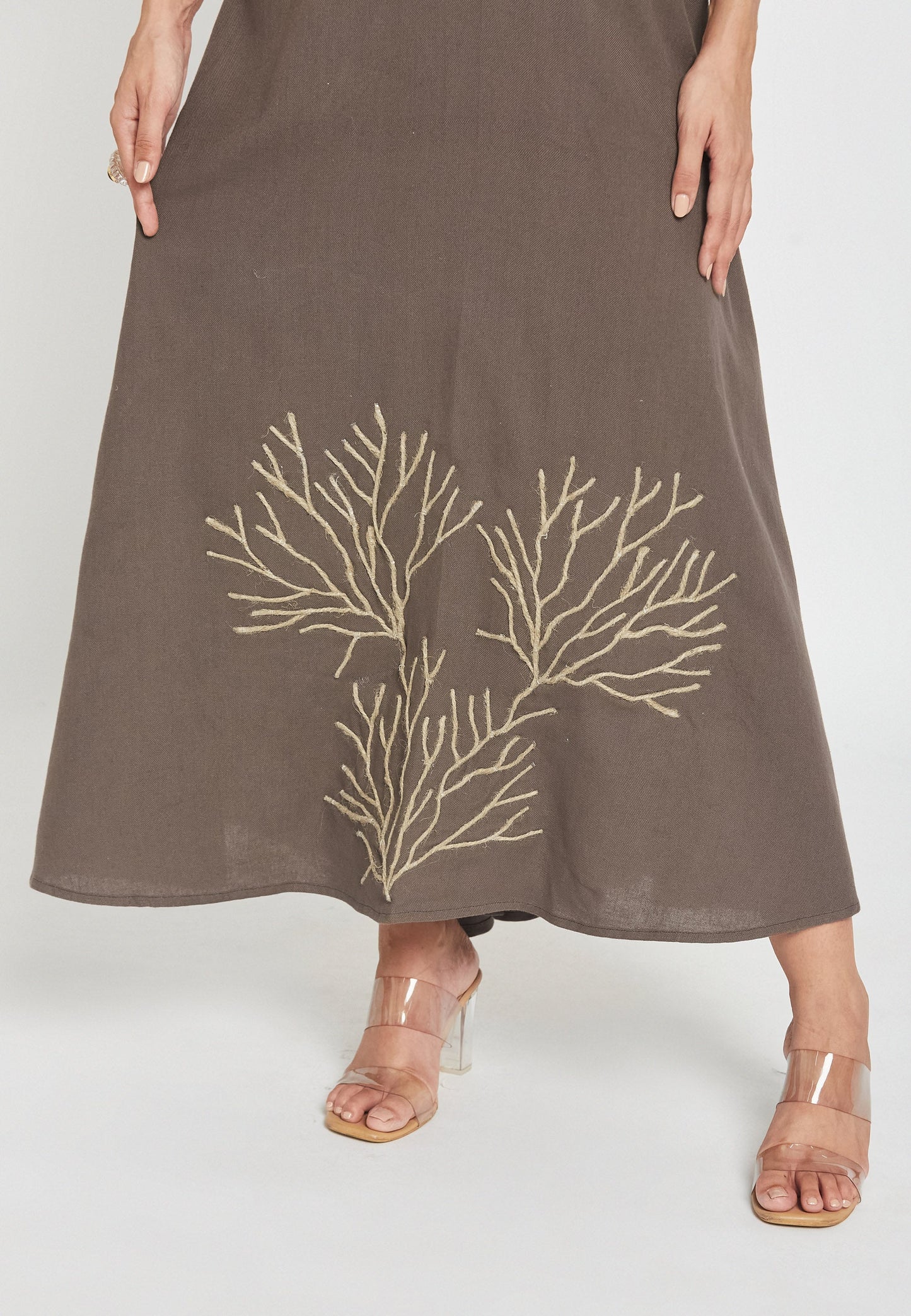 Gilded Mocha Dress