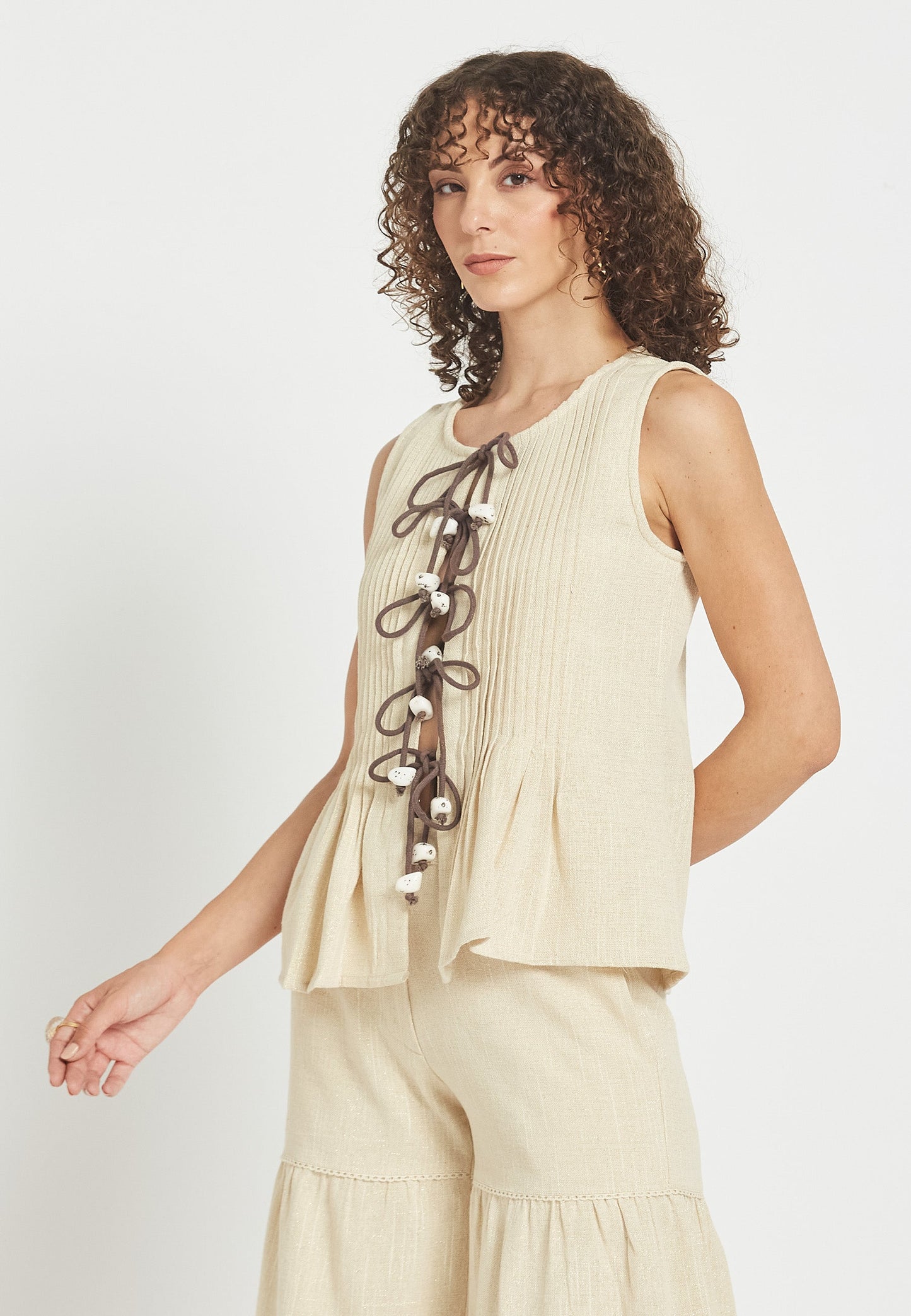 Mist Sand Top