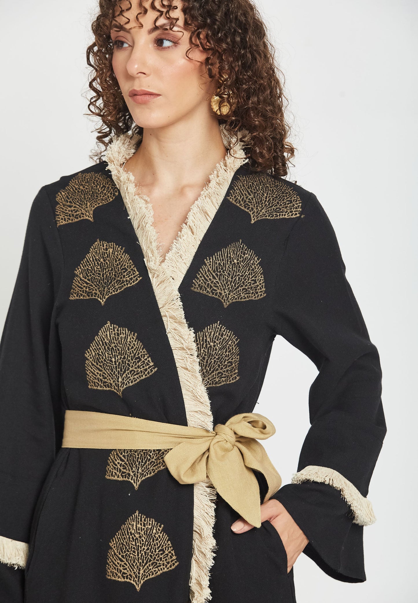 Sombra Coral Kimono
