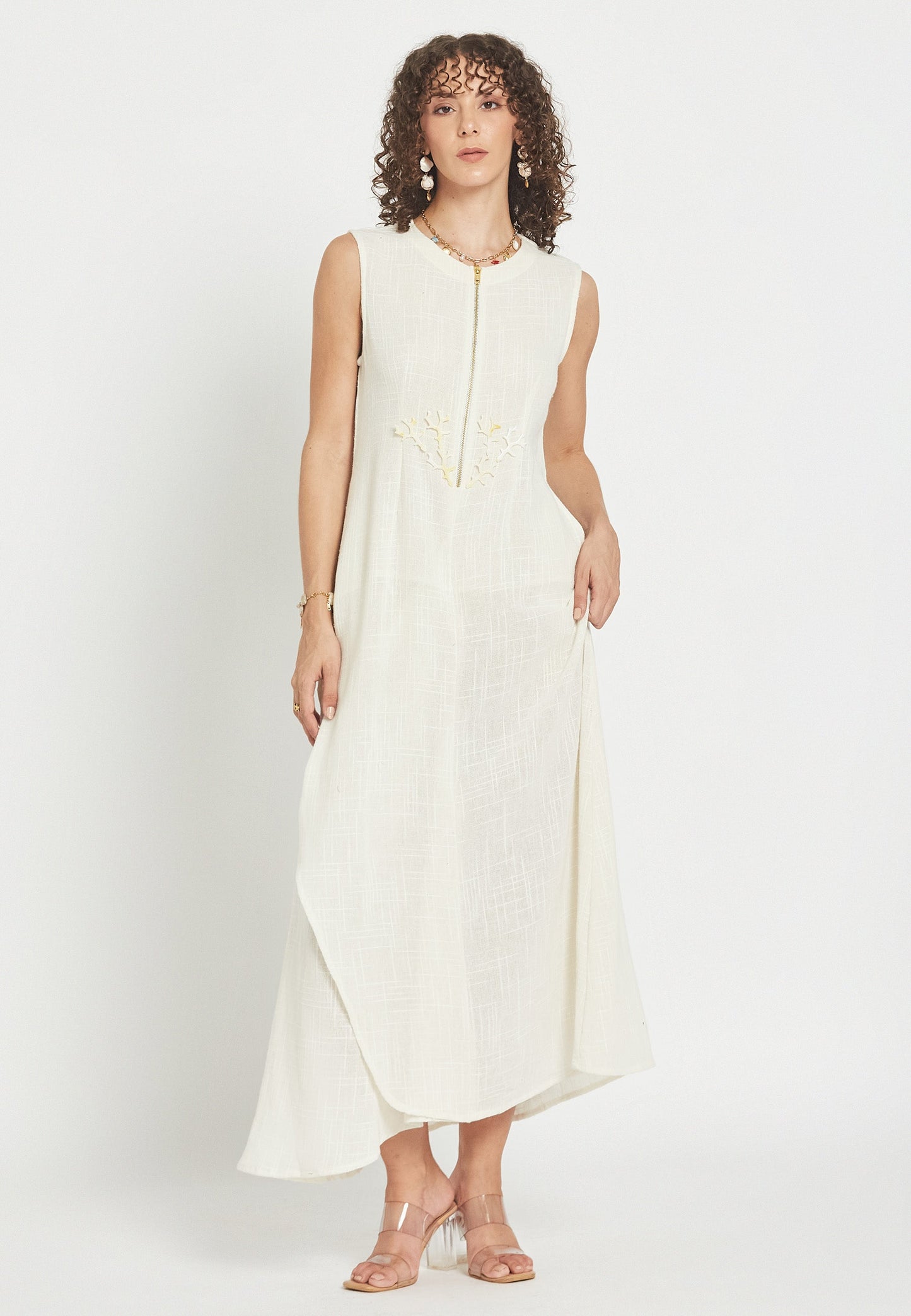 Calair White Dress