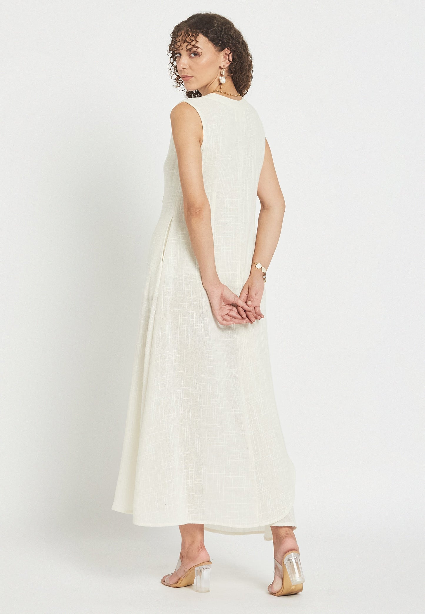 Calair White Dress