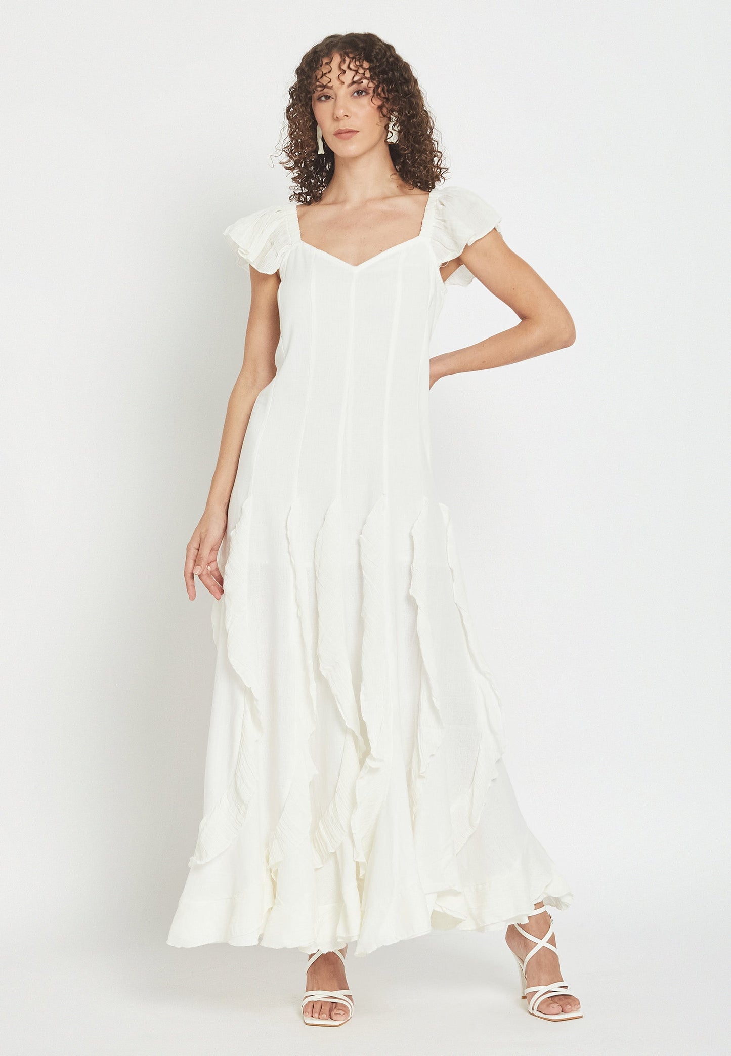 Maronda White Dress