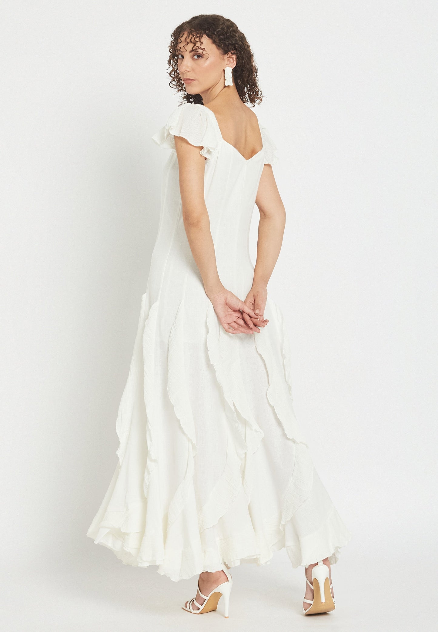 Vestido blanco Maronda