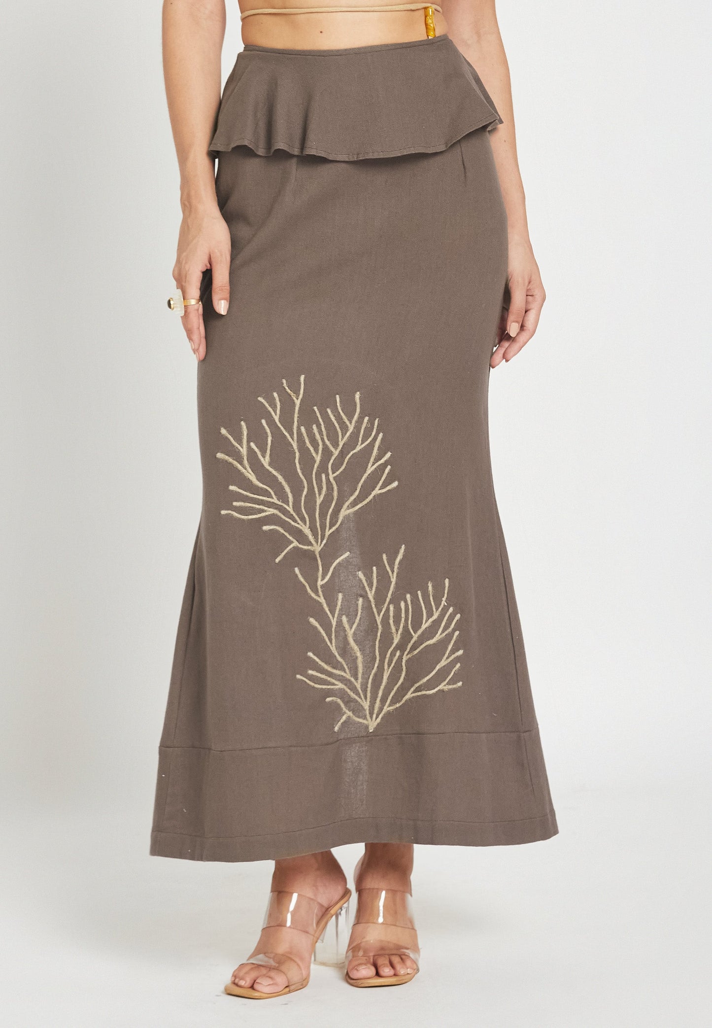 Riviera Mocha Skirt