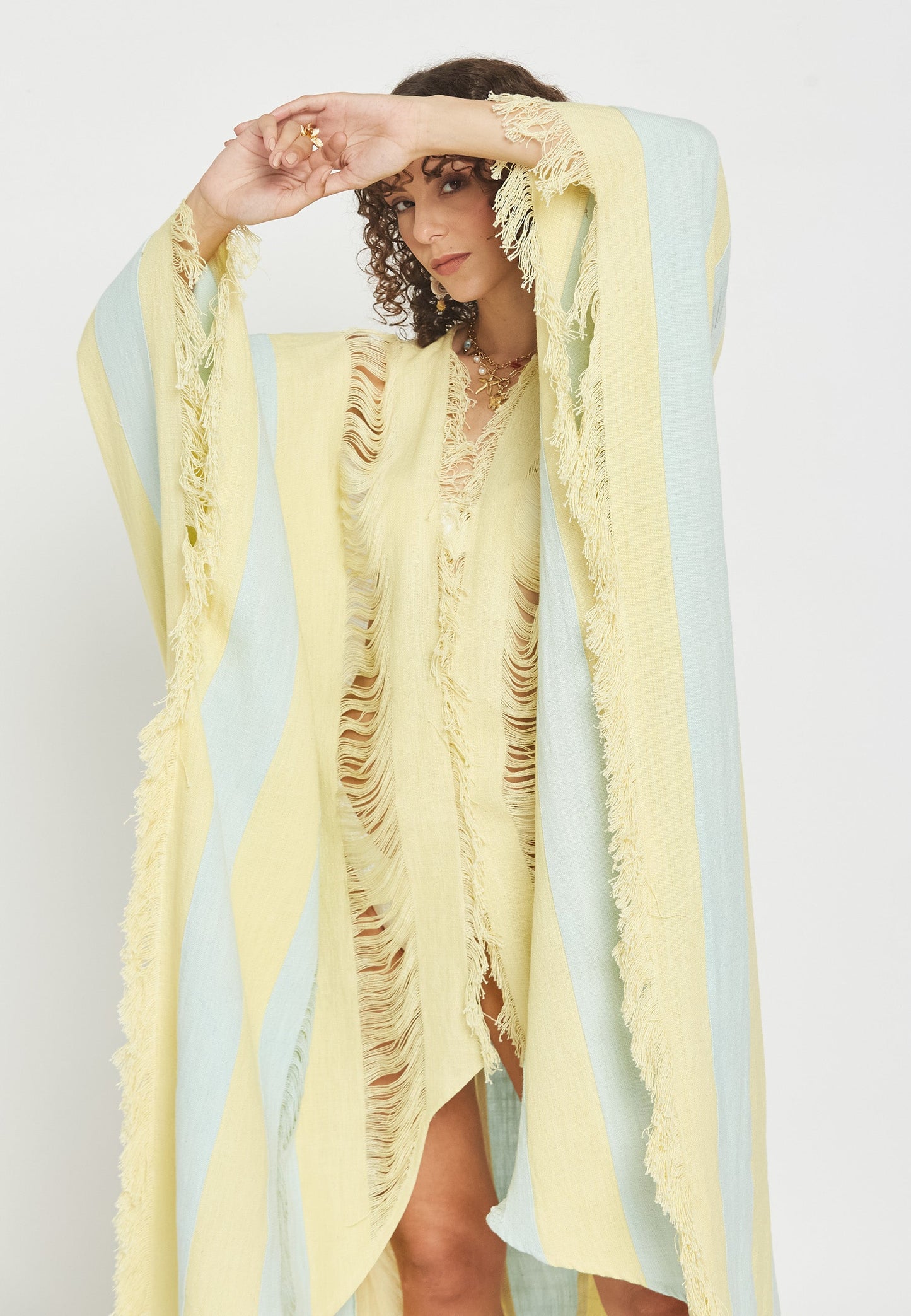 Claralé Poncho giallo