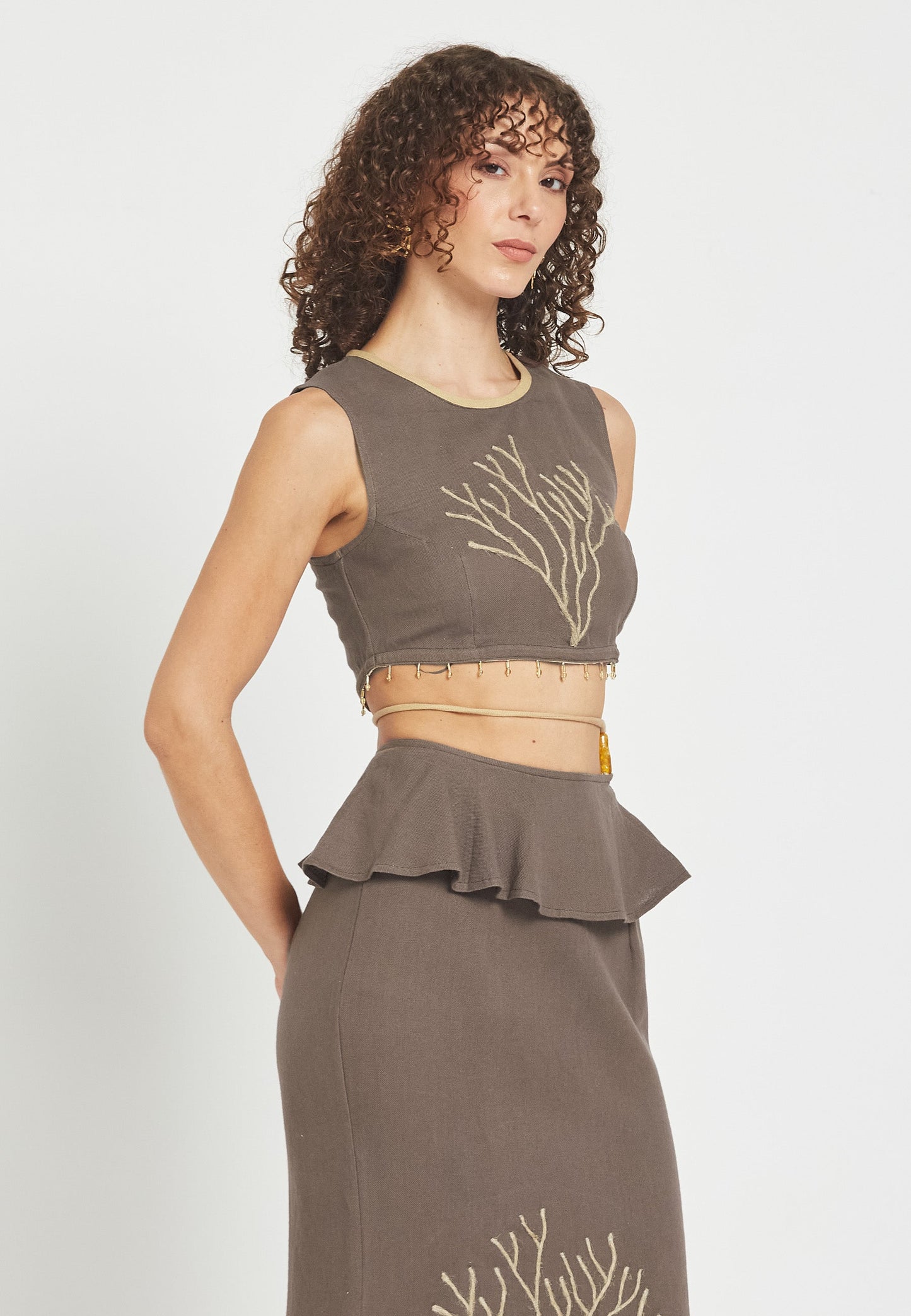 Riviera Mocha Top