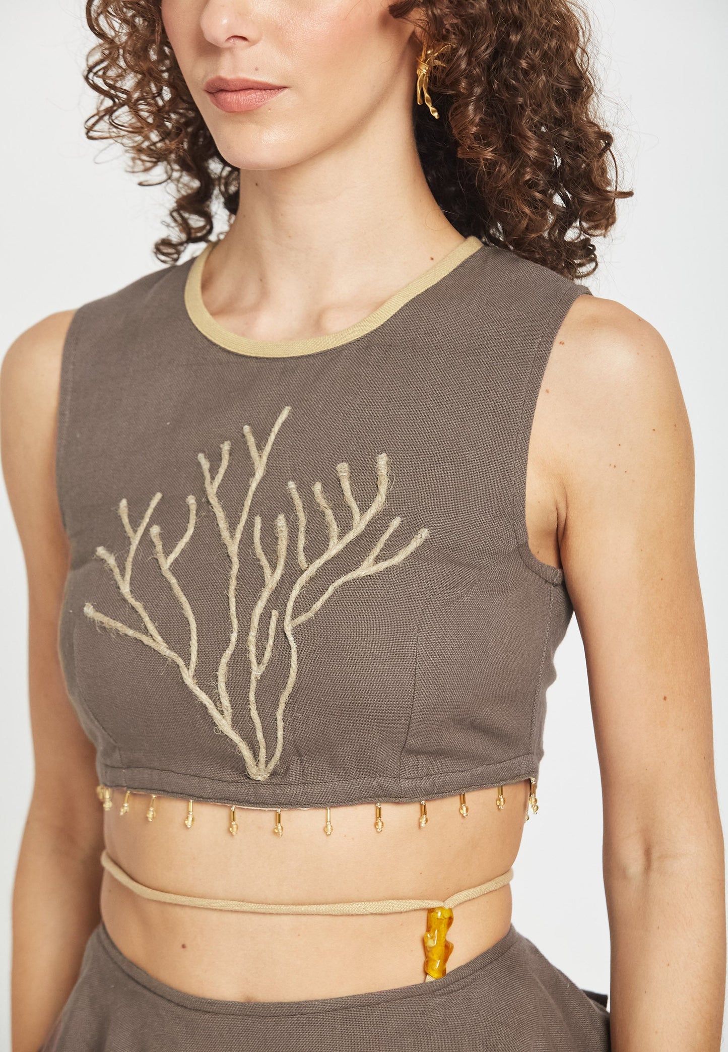 Riviera Mocha Top
