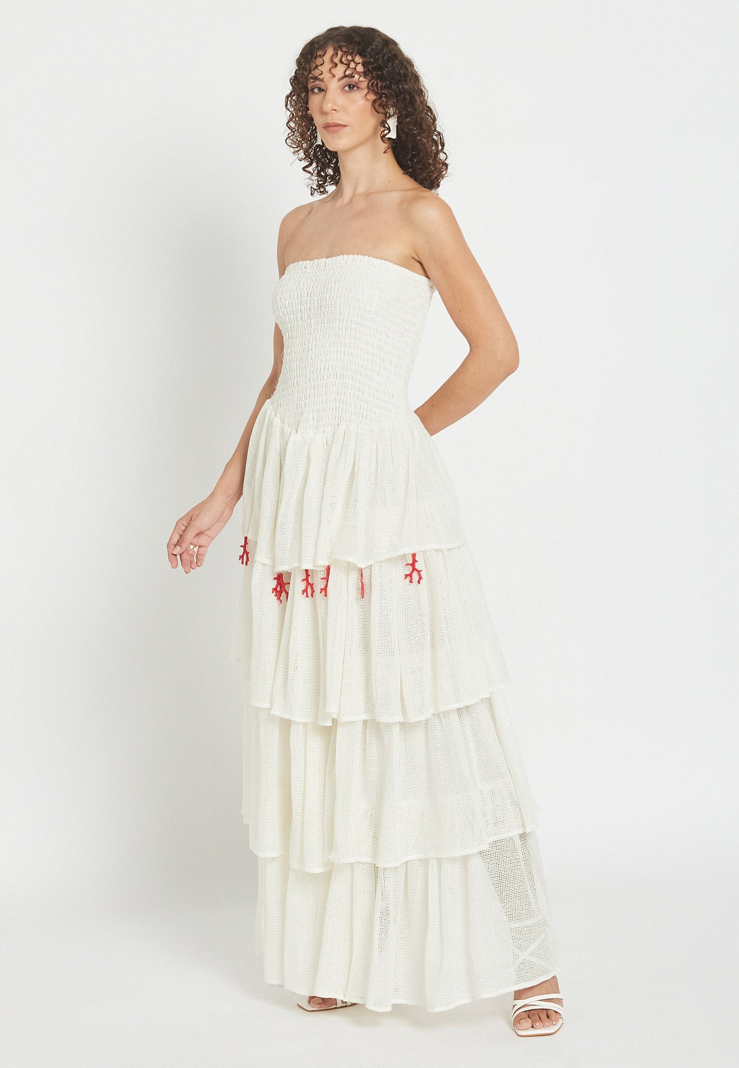 Alboral White Dress