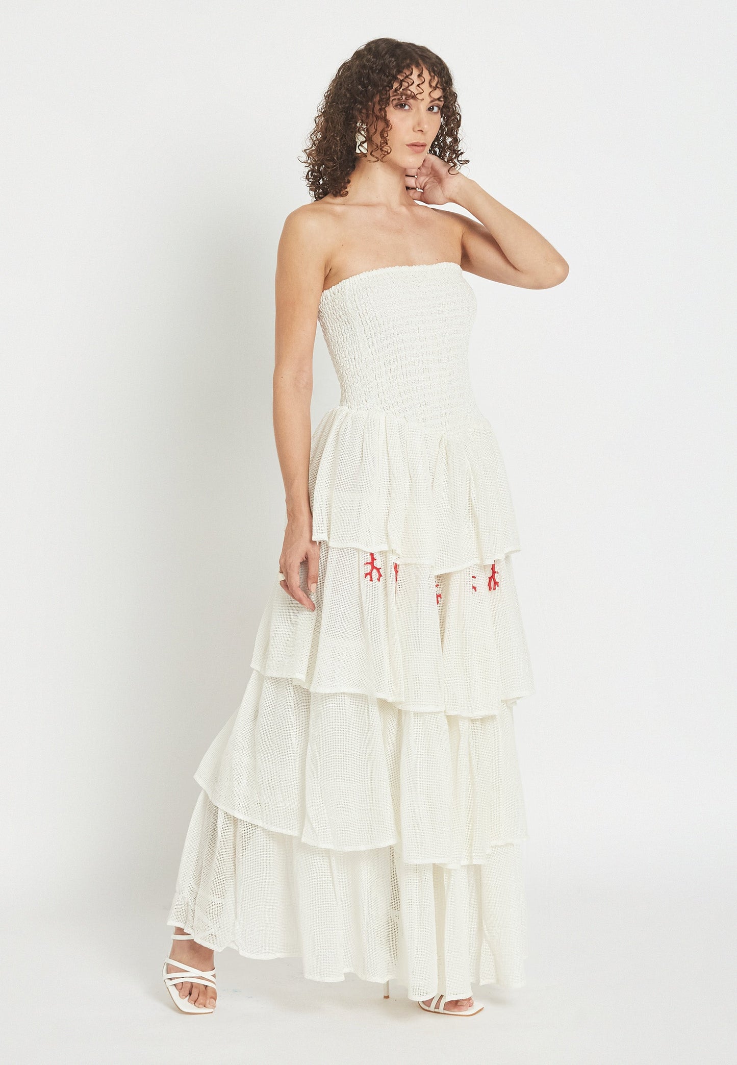 Alboral White Dress