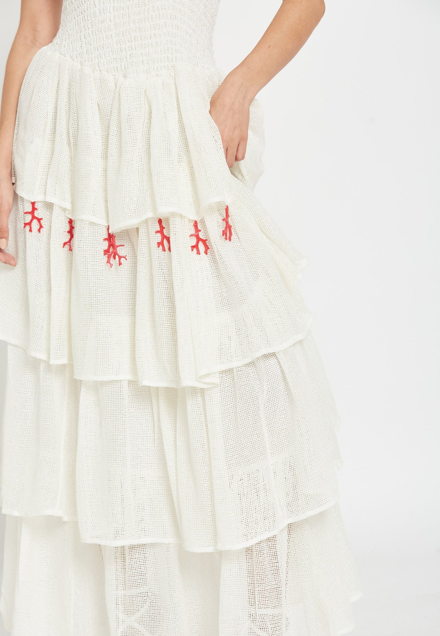 Alboral White Dress