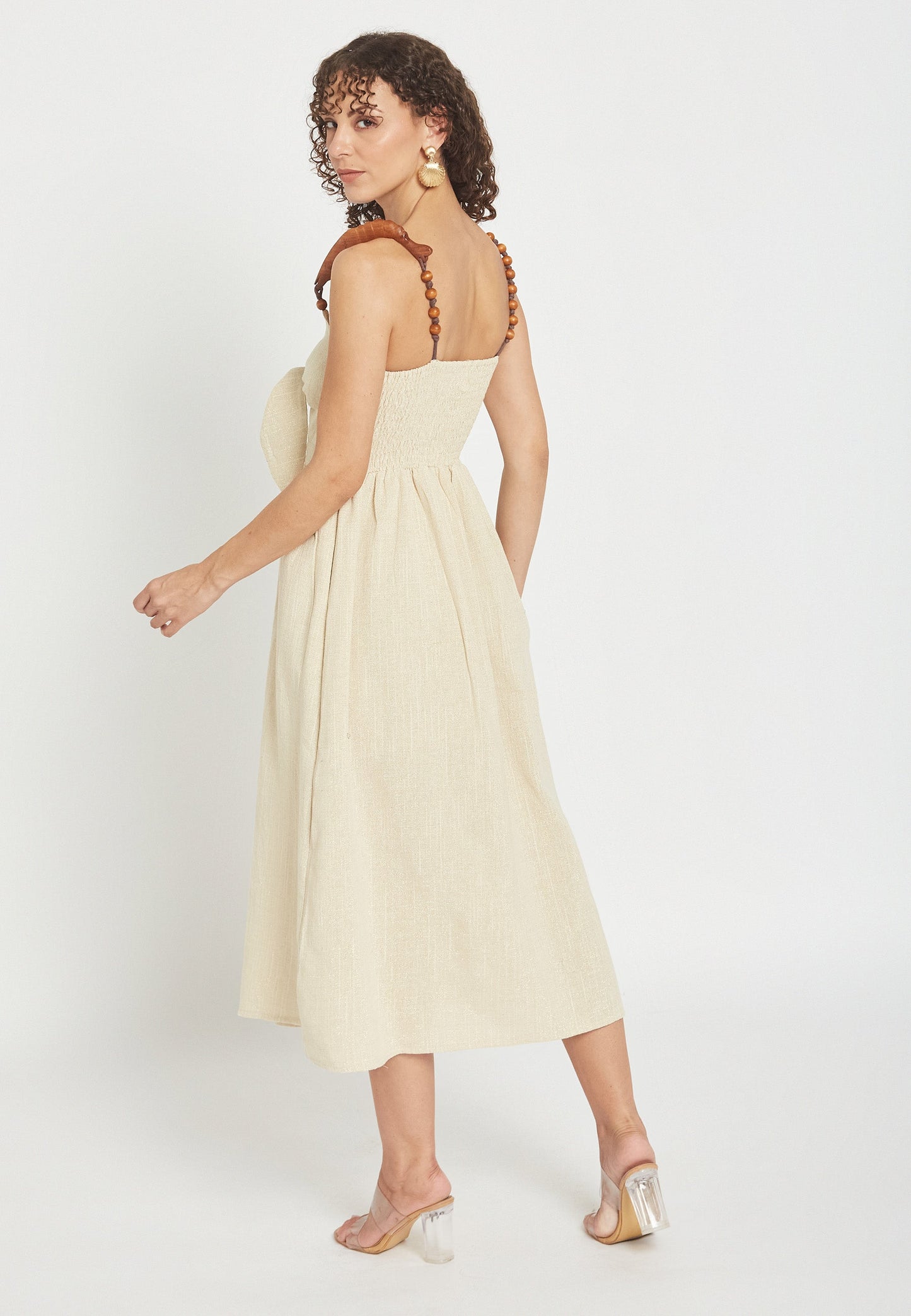 Frondelle Sand Dress