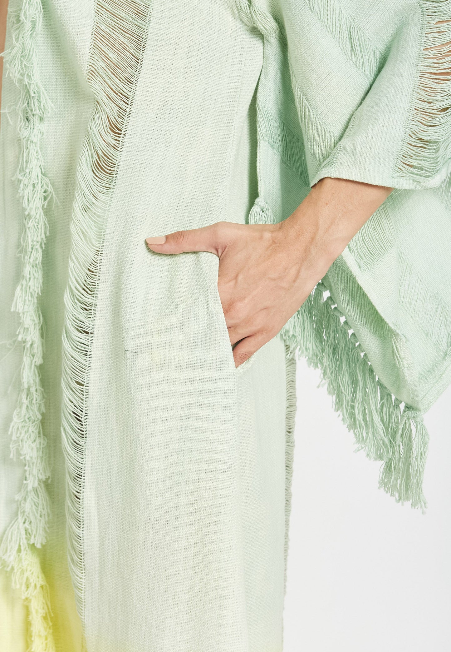 Poncho verde Dore