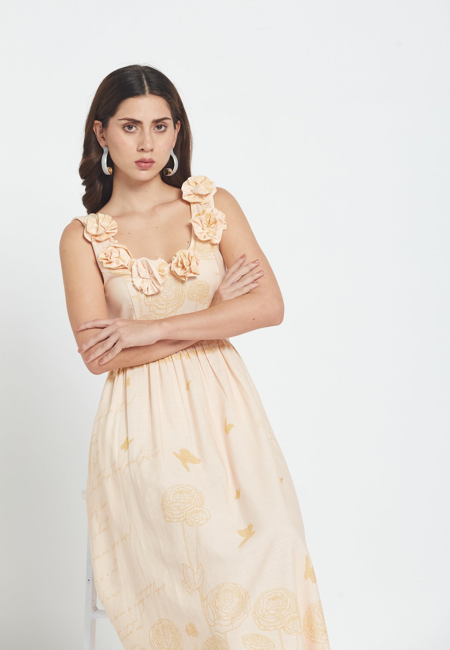 Peonia Butterfly Dress