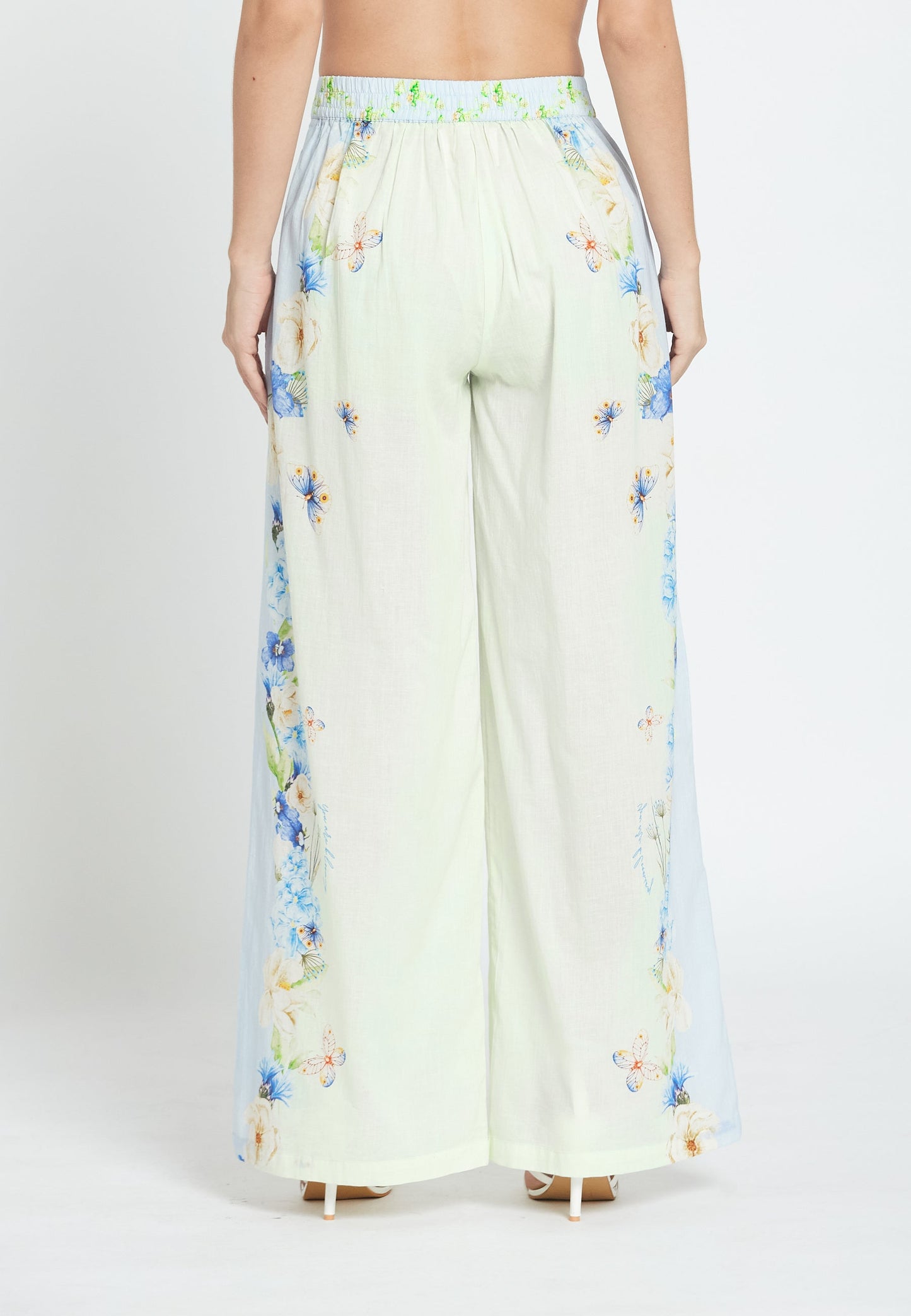 Pantaloni Bloom Vita blu