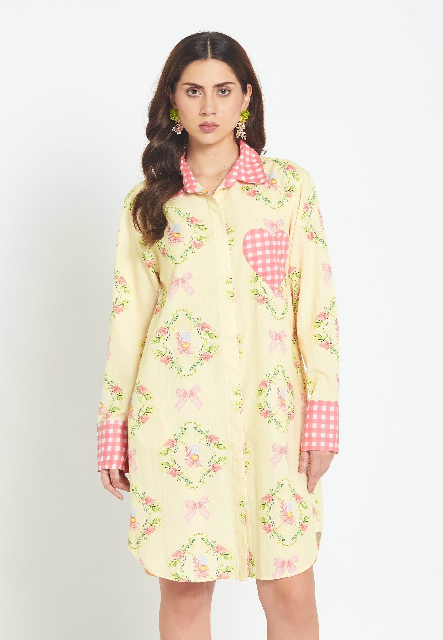Sal Hibiscus Shirt Dress