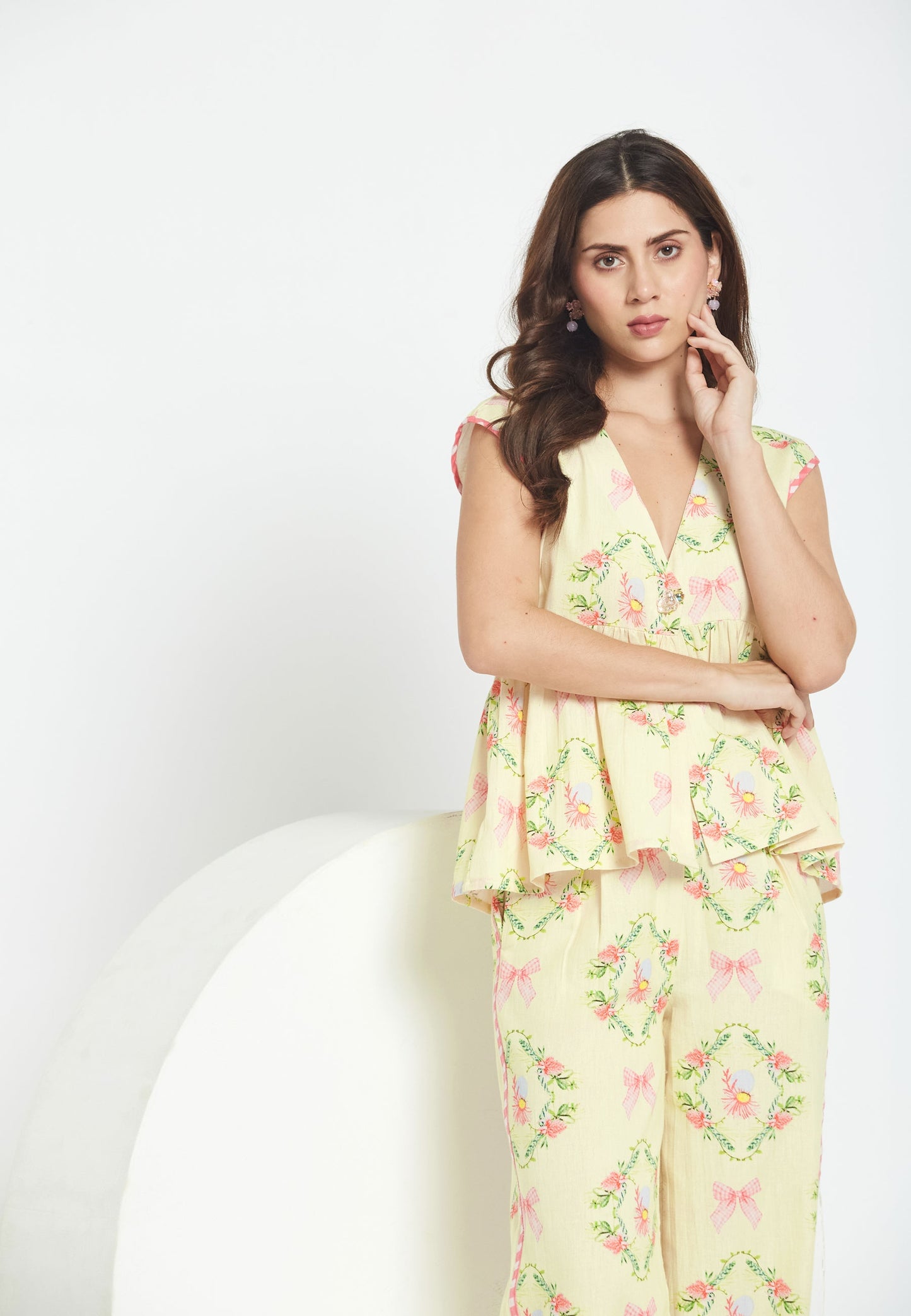 Estrella Hibiscus Top