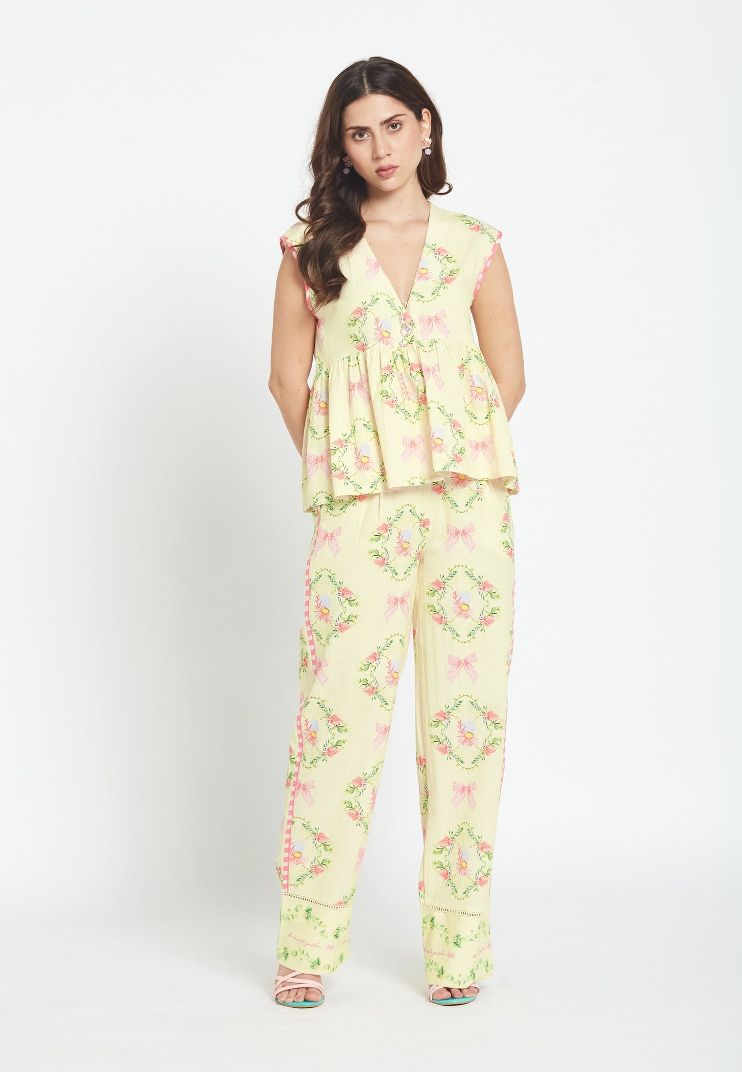 Estrella Hibiscus Top