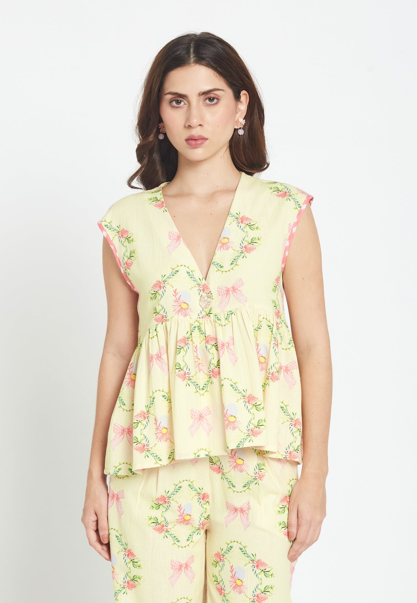 Estrella Hibiscus Top