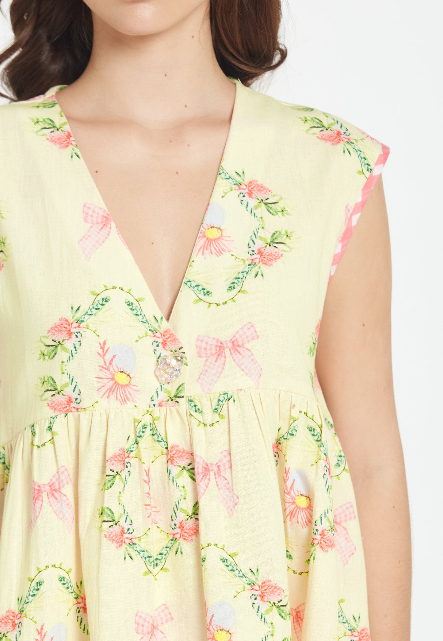 Estrella Hibiscus Top