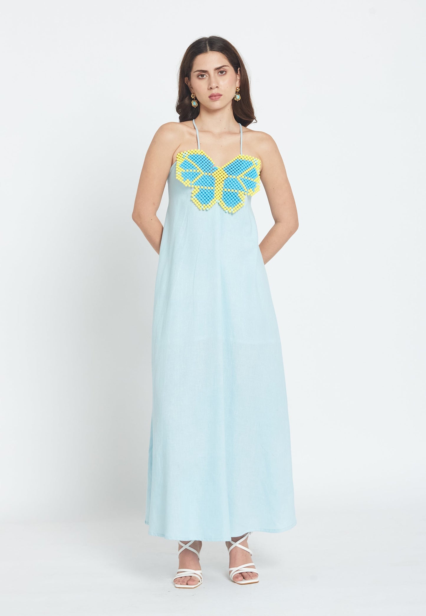 Vento Blue Dress