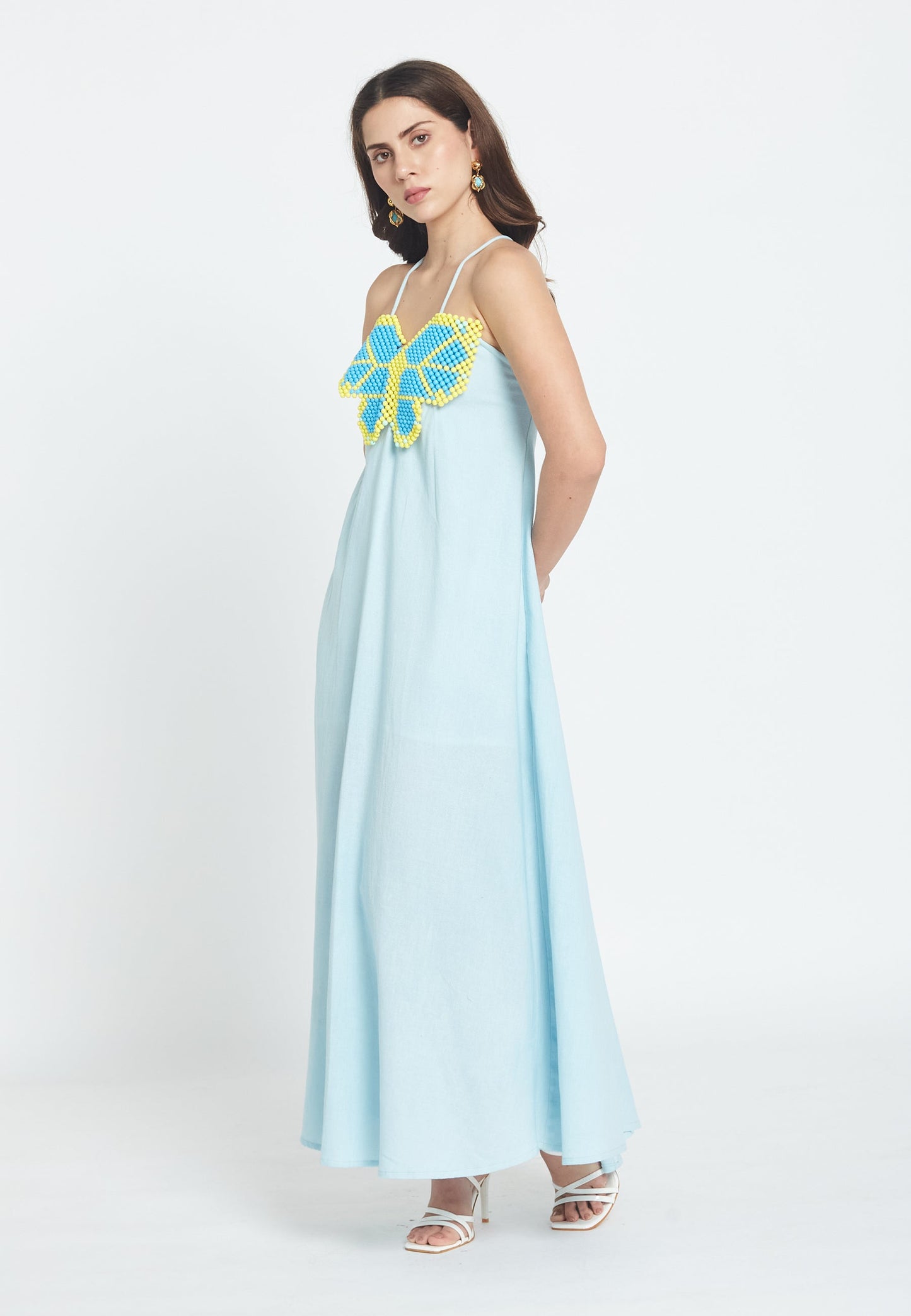 Vento Blue Dress
