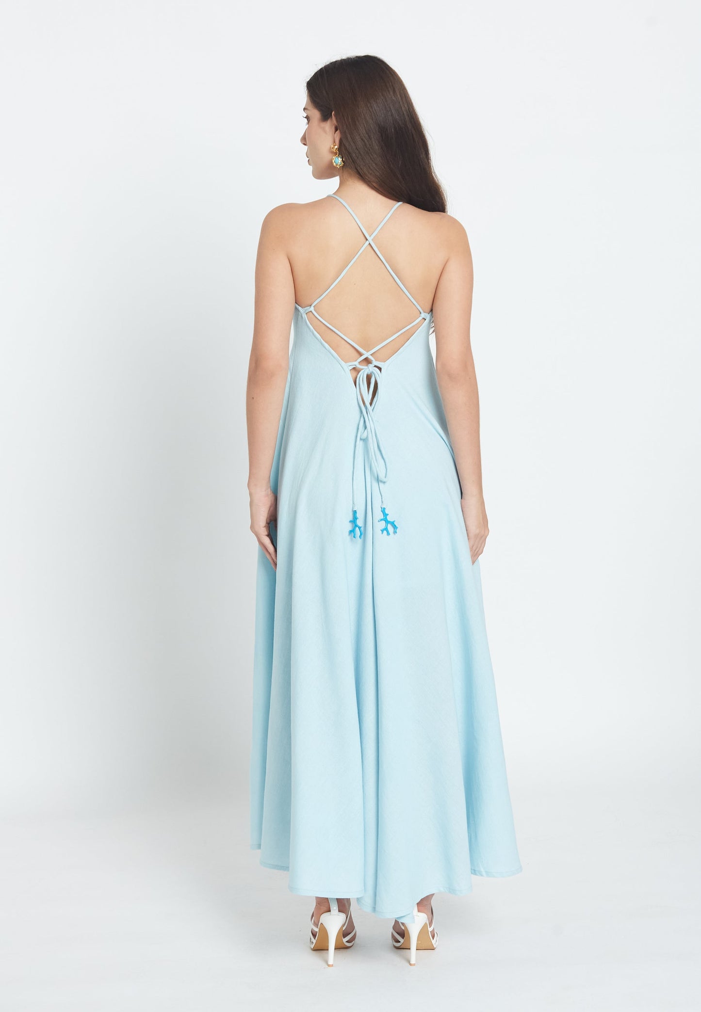 Vento Blue Dress