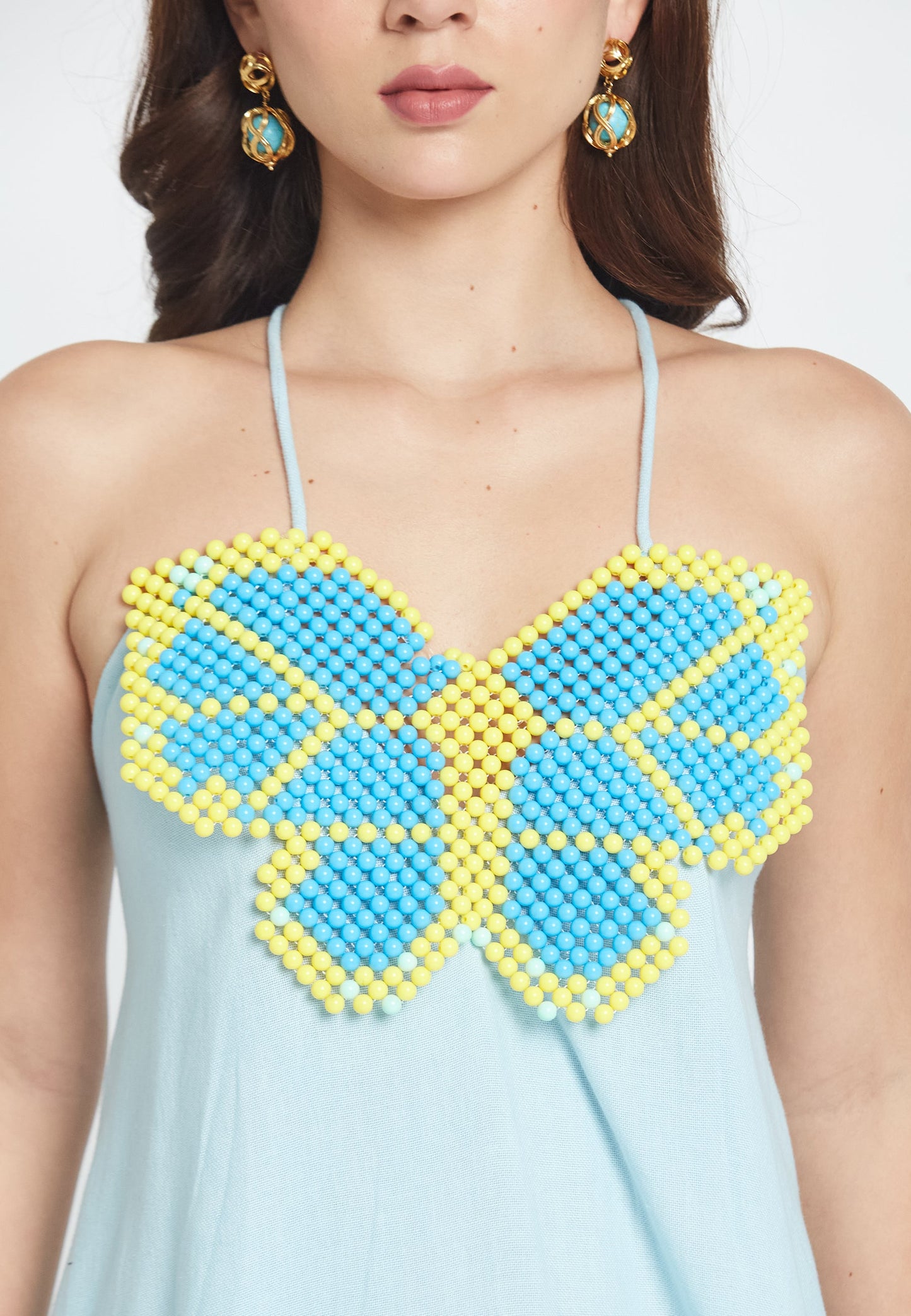 Vento Blue Dress