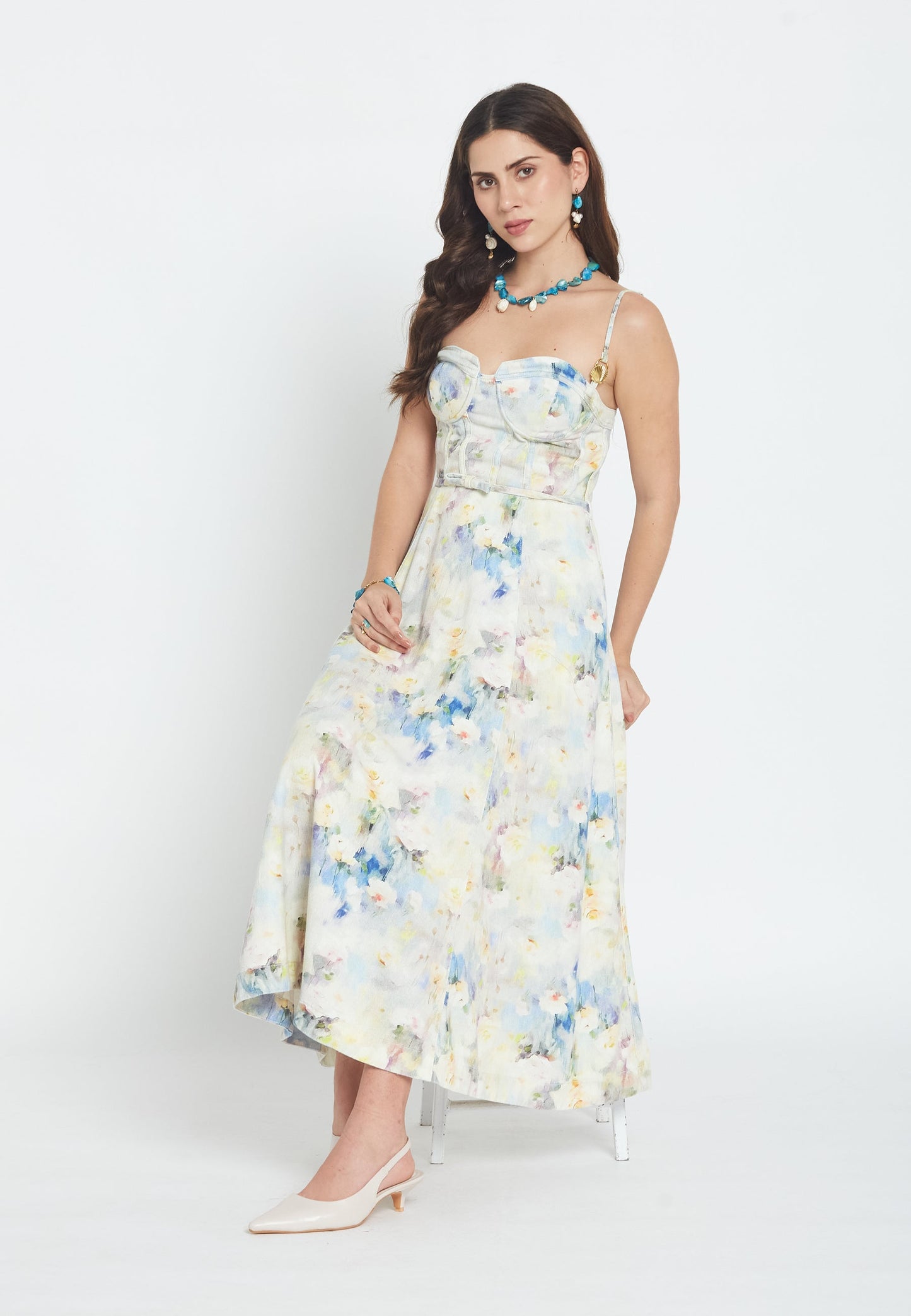 Amalfi Blue Dress