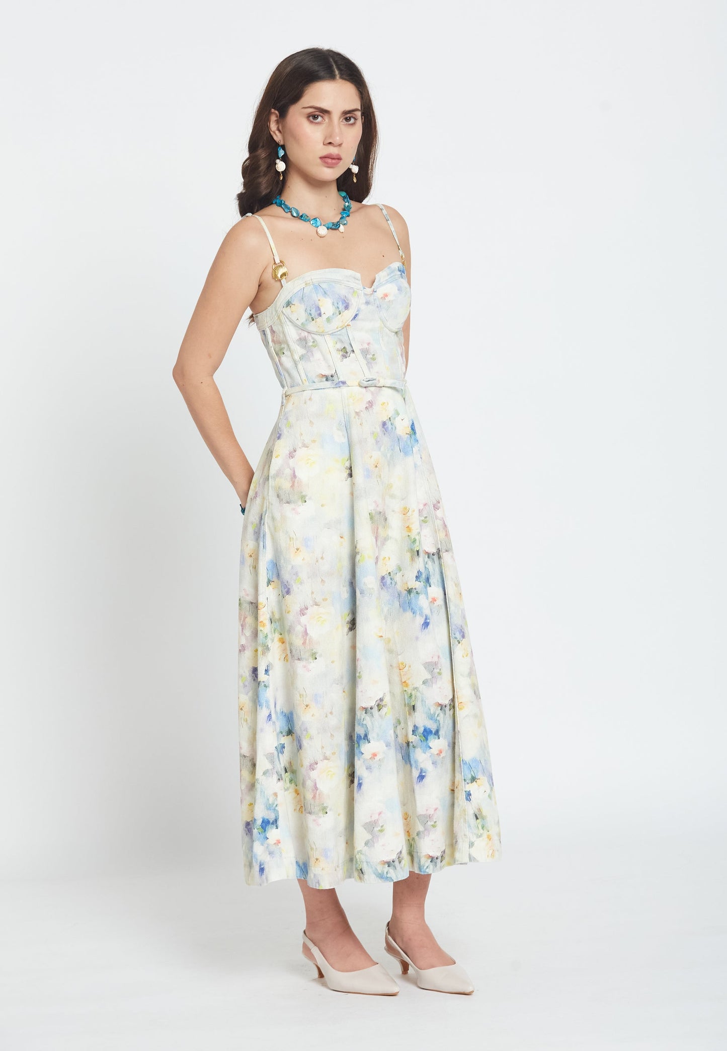 Amalfi Blue Dress