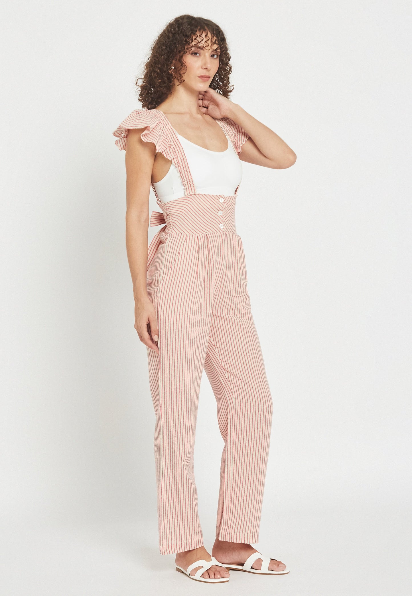 Agua Red Jumpsuit