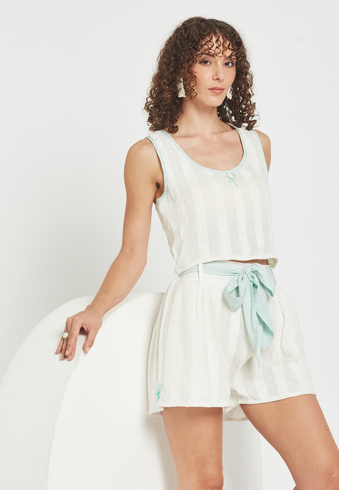 Mareluna Whitey Shorts