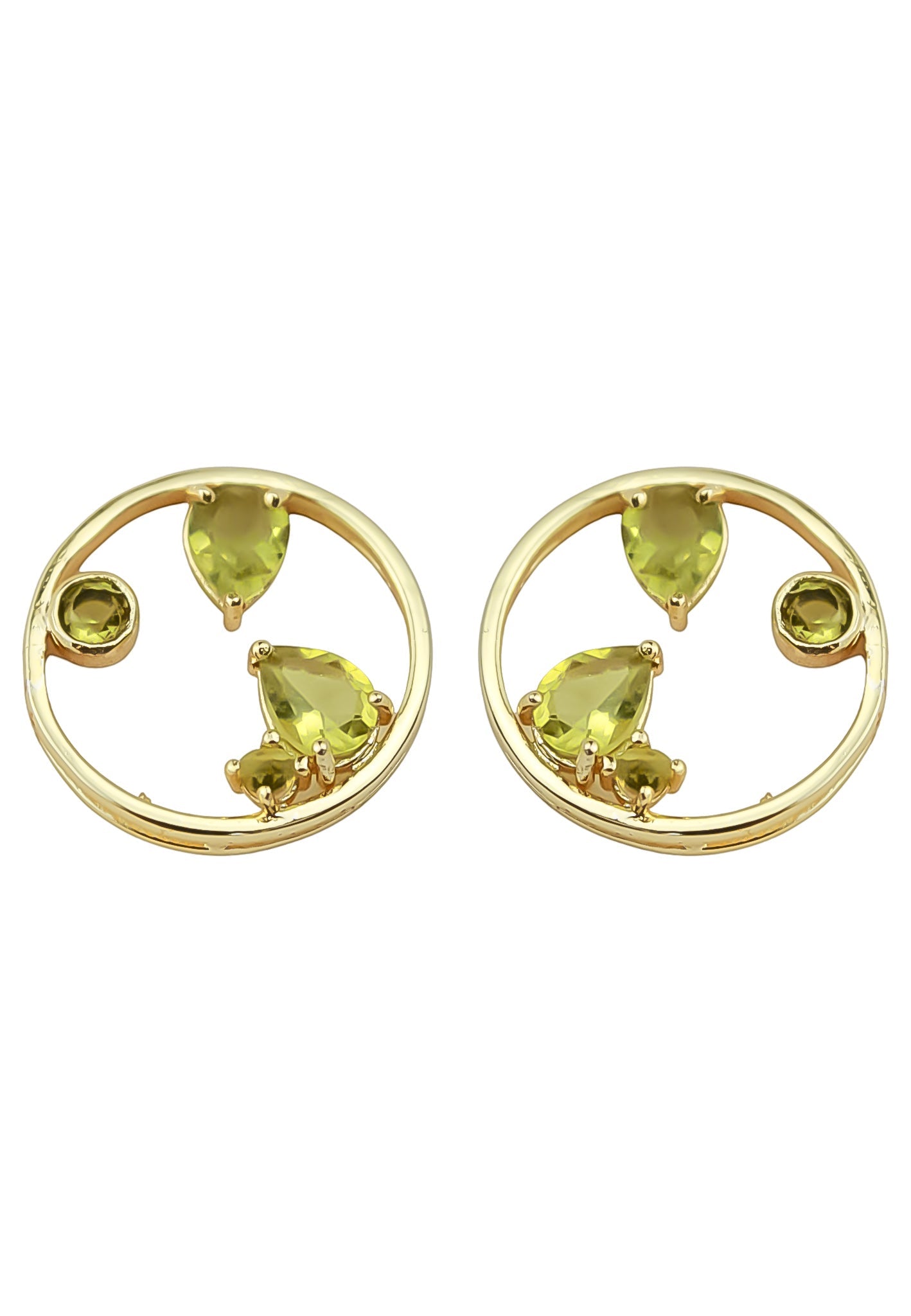 ajman earrings Bombay Sunset