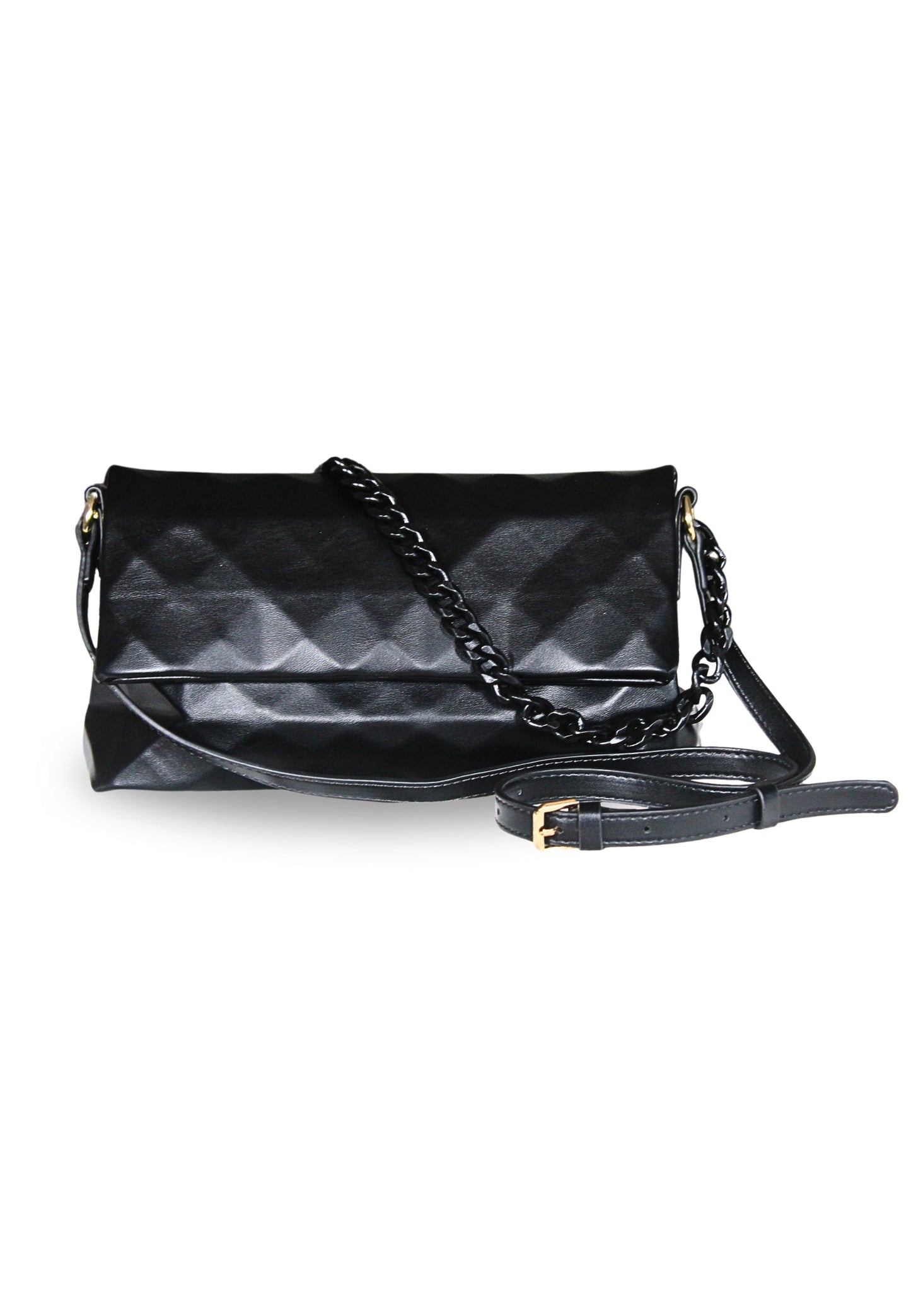 Bolso de hombro con cadena