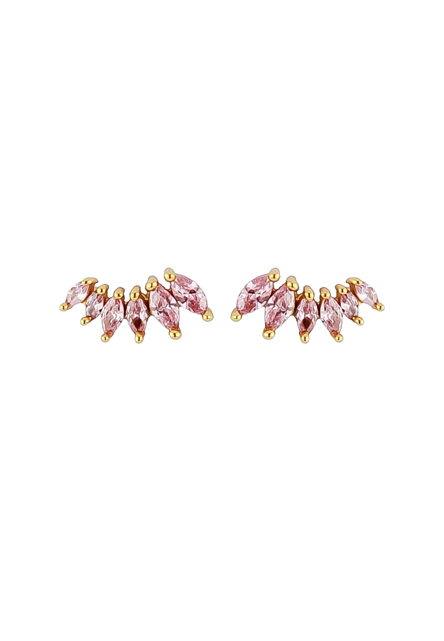 stepping stone earrings Bombay Sunset