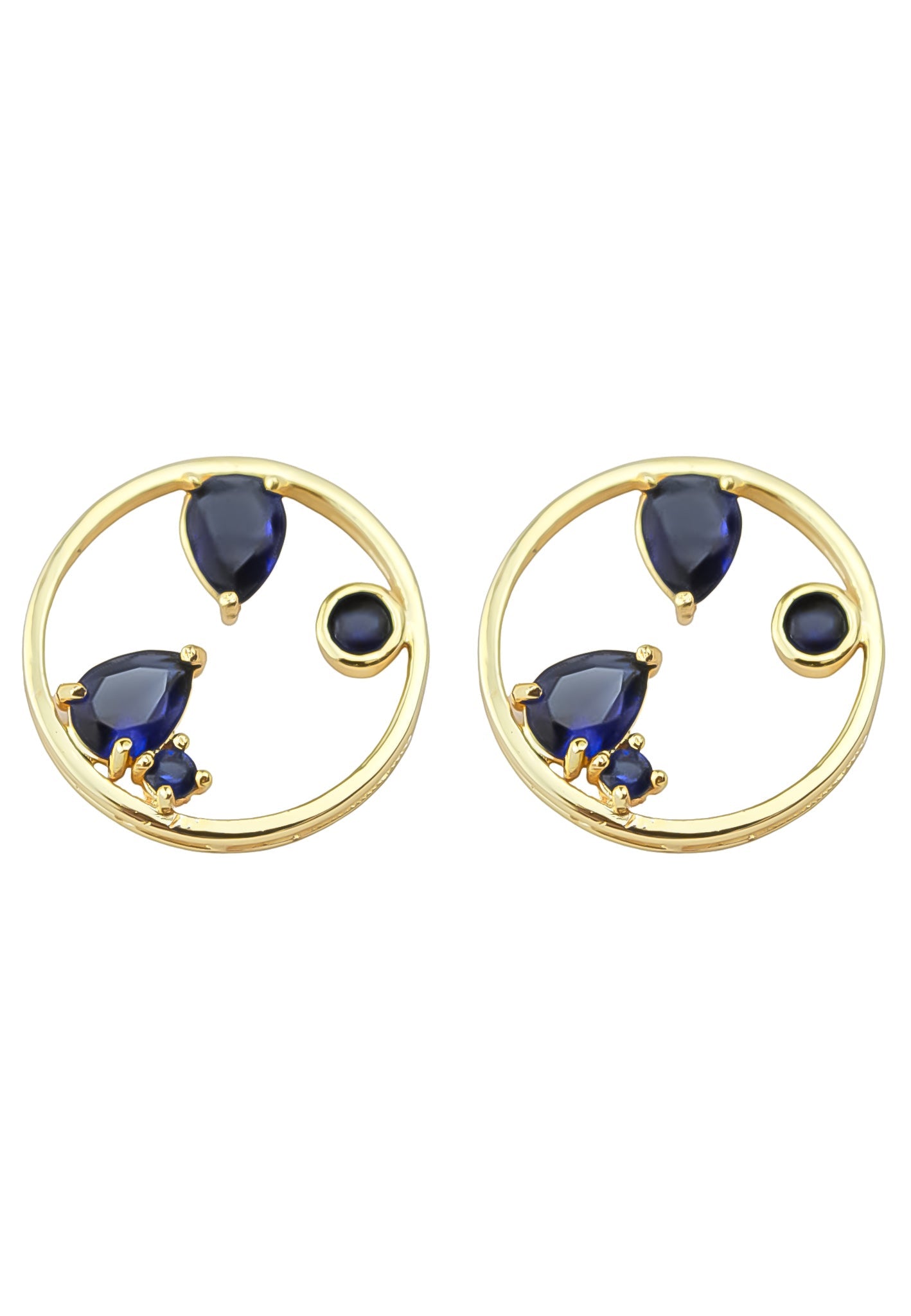 ajman earrings Bombay Sunset