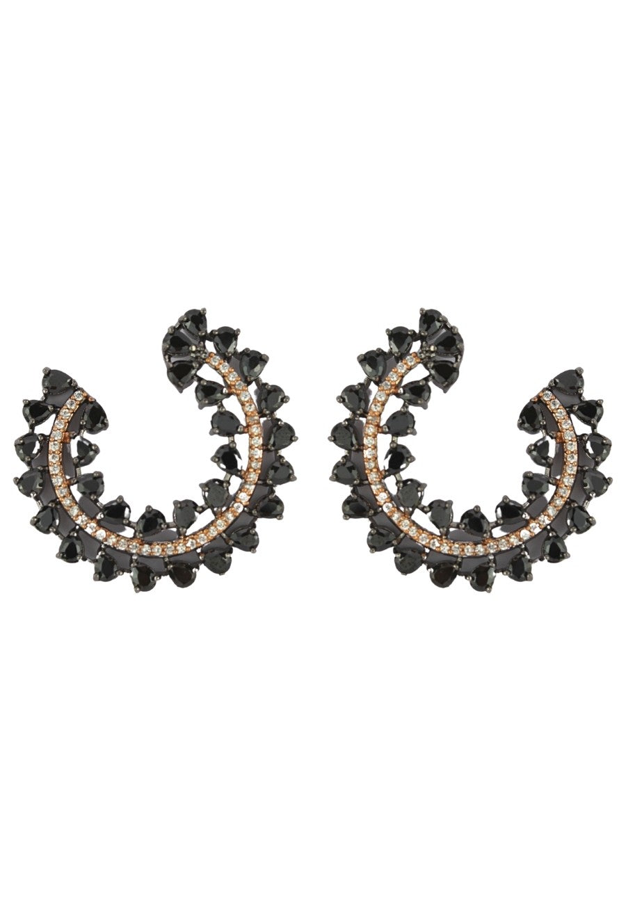 cruise salamander earrings bridal bride bridesmaid bridesmaids exotic jewellery Bombay Sunset