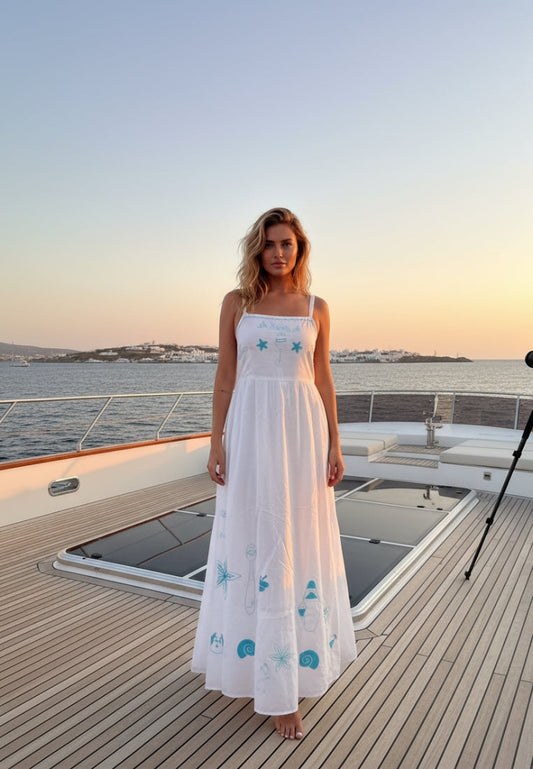 Vita White Dress