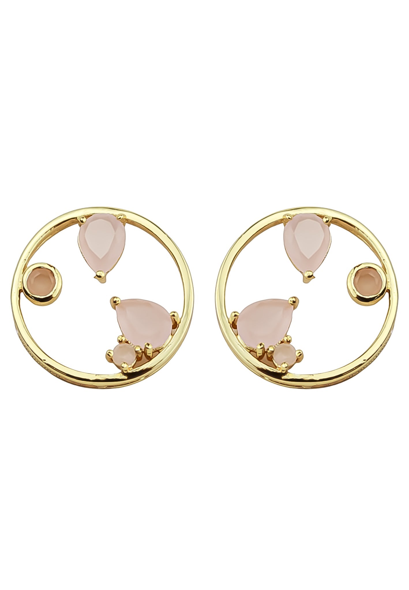 ajman earrings Bombay Sunset