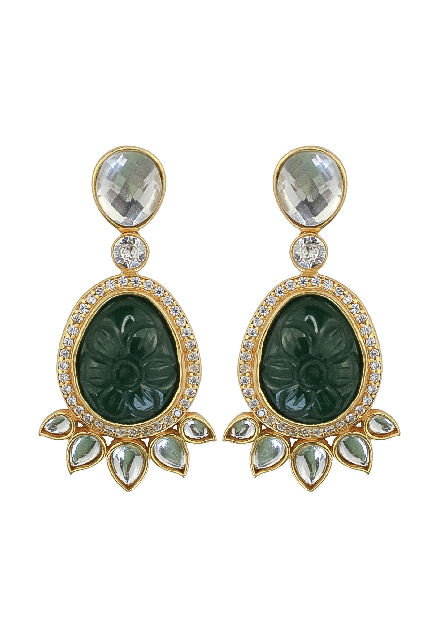 cooter earrings Bombay Sunset