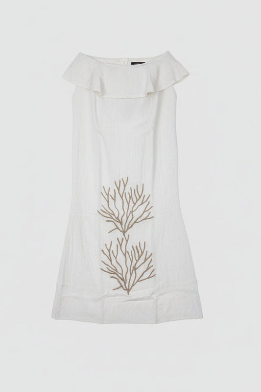 Riviera White Skirt