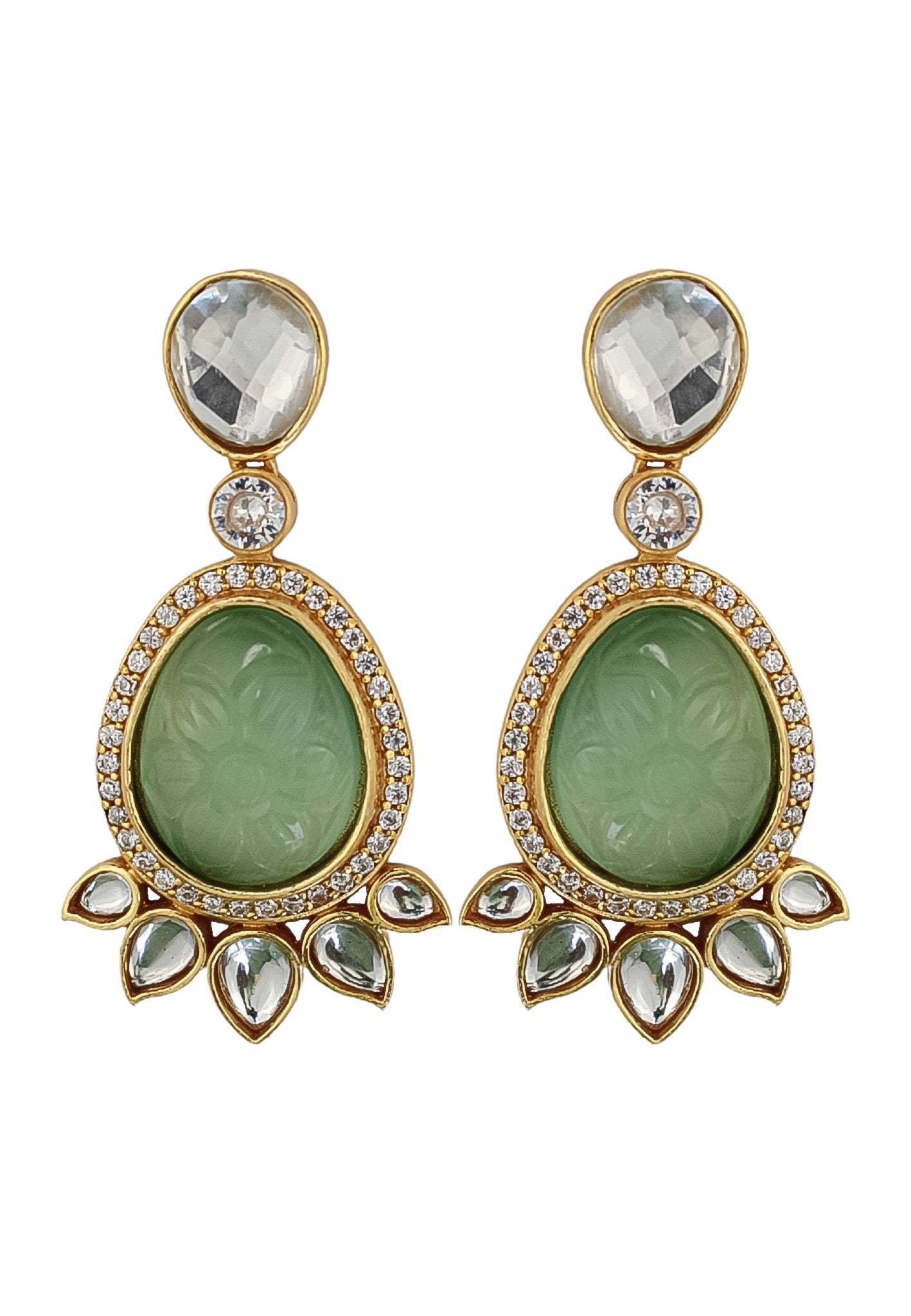 cooter earrings Bombay Sunset