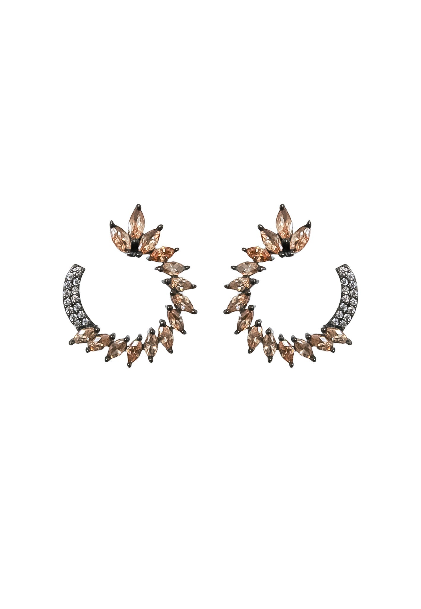 viper earrings Bombay Sunset