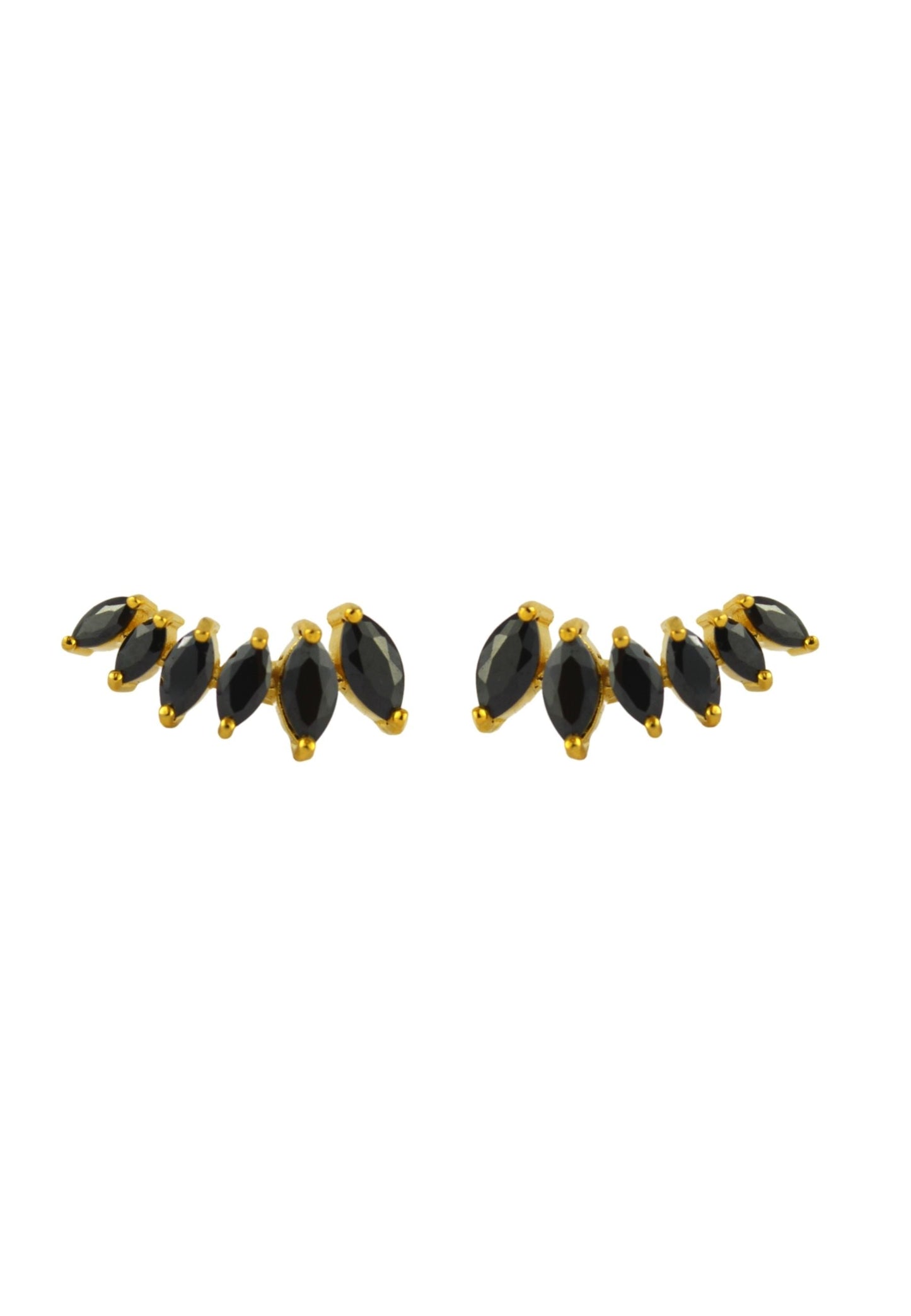 stepping stone earrings Bombay Sunset