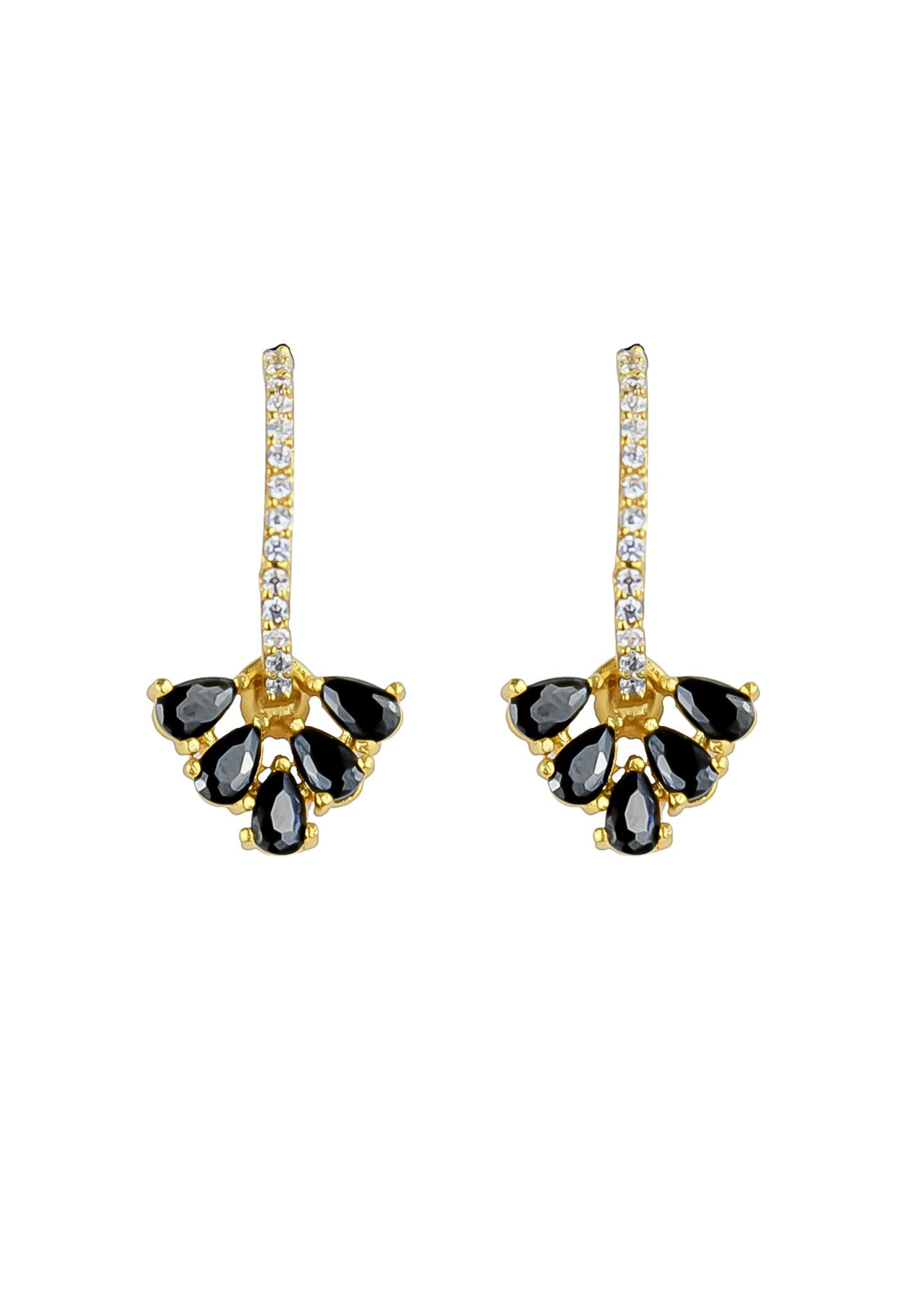 bindweed earrings Bombay Sunset