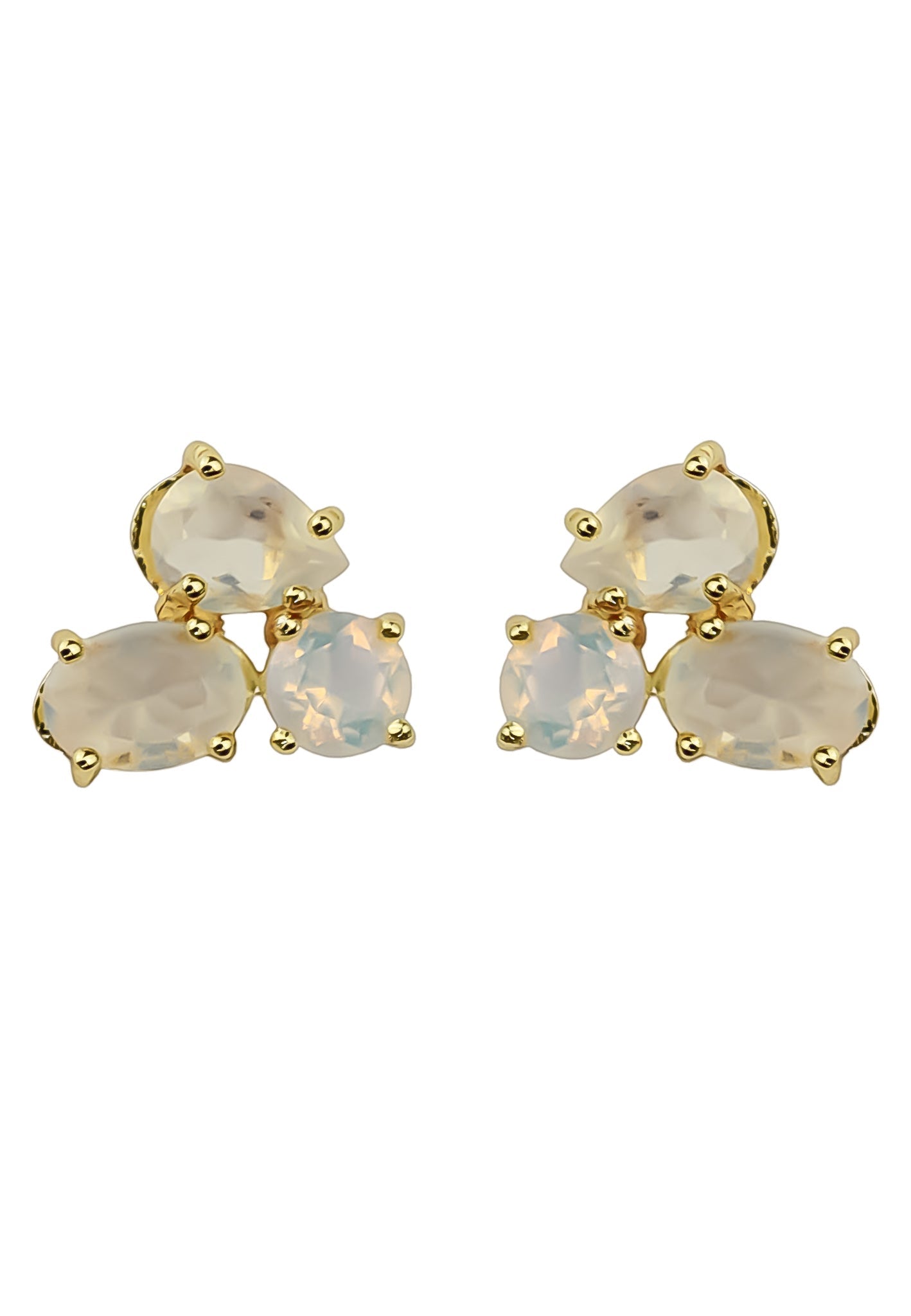 noor earrings Bombay Sunset