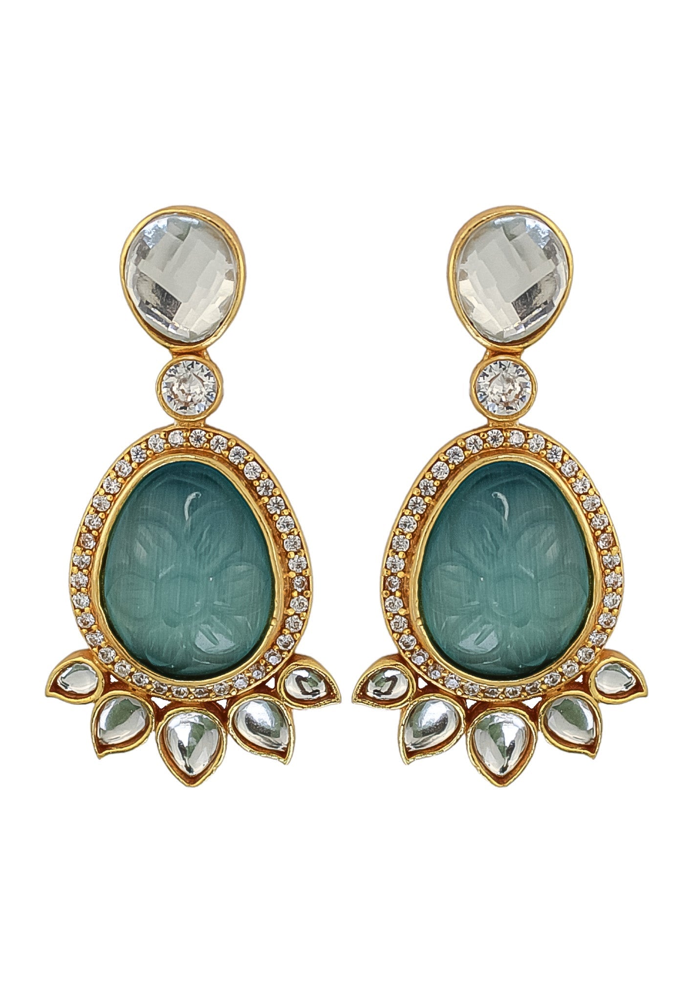 cooter earrings Bombay Sunset