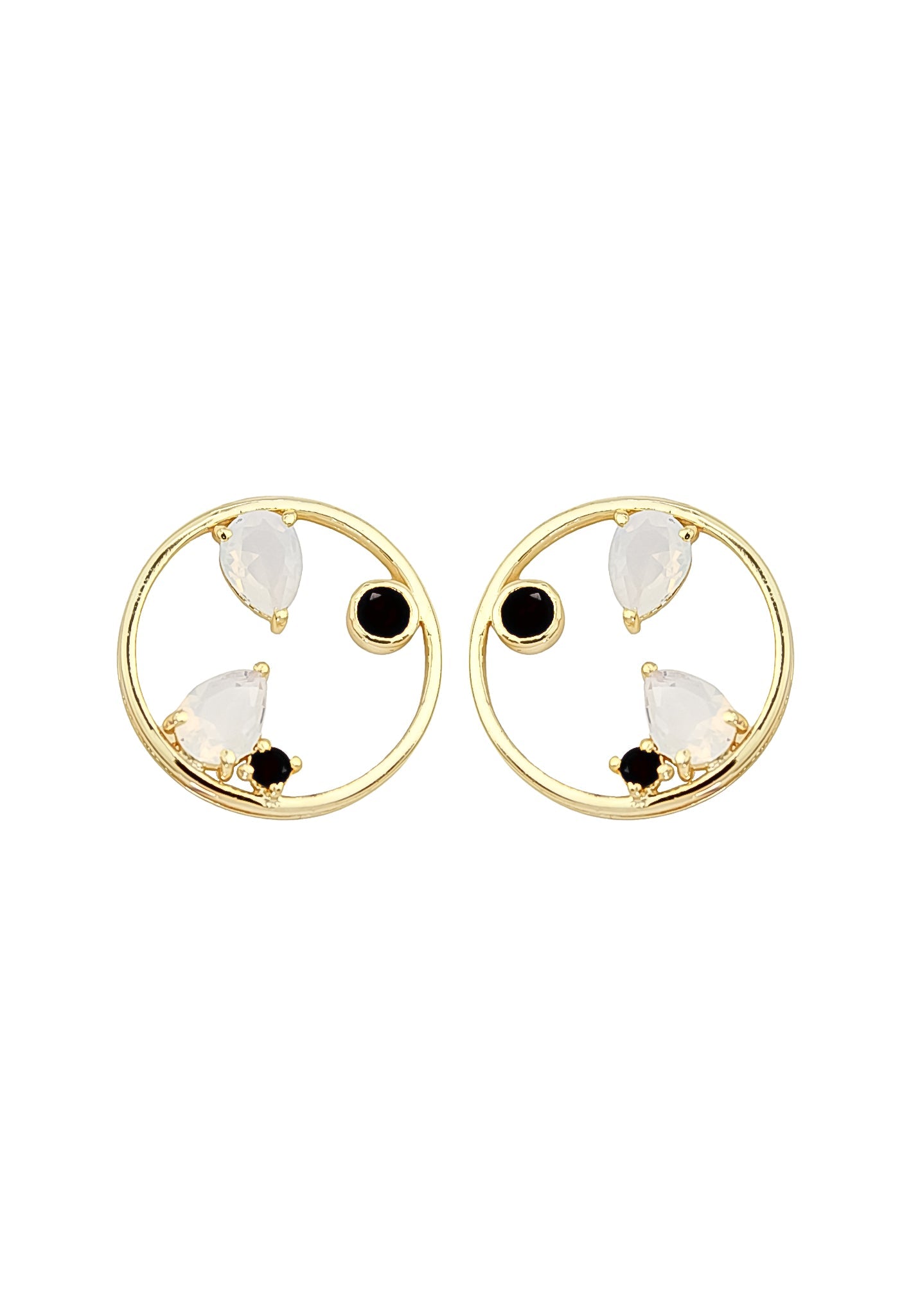 genoa earrings Bombay Sunset